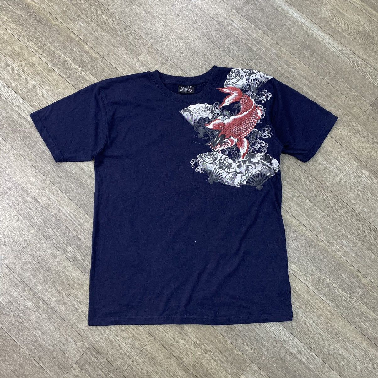 Bullet Noise 2000s Bullet Noise Koi Japanese Karakuri Tamashii Style Tee Size US L / EU 52-54 / 3 - 14 Thumbnail