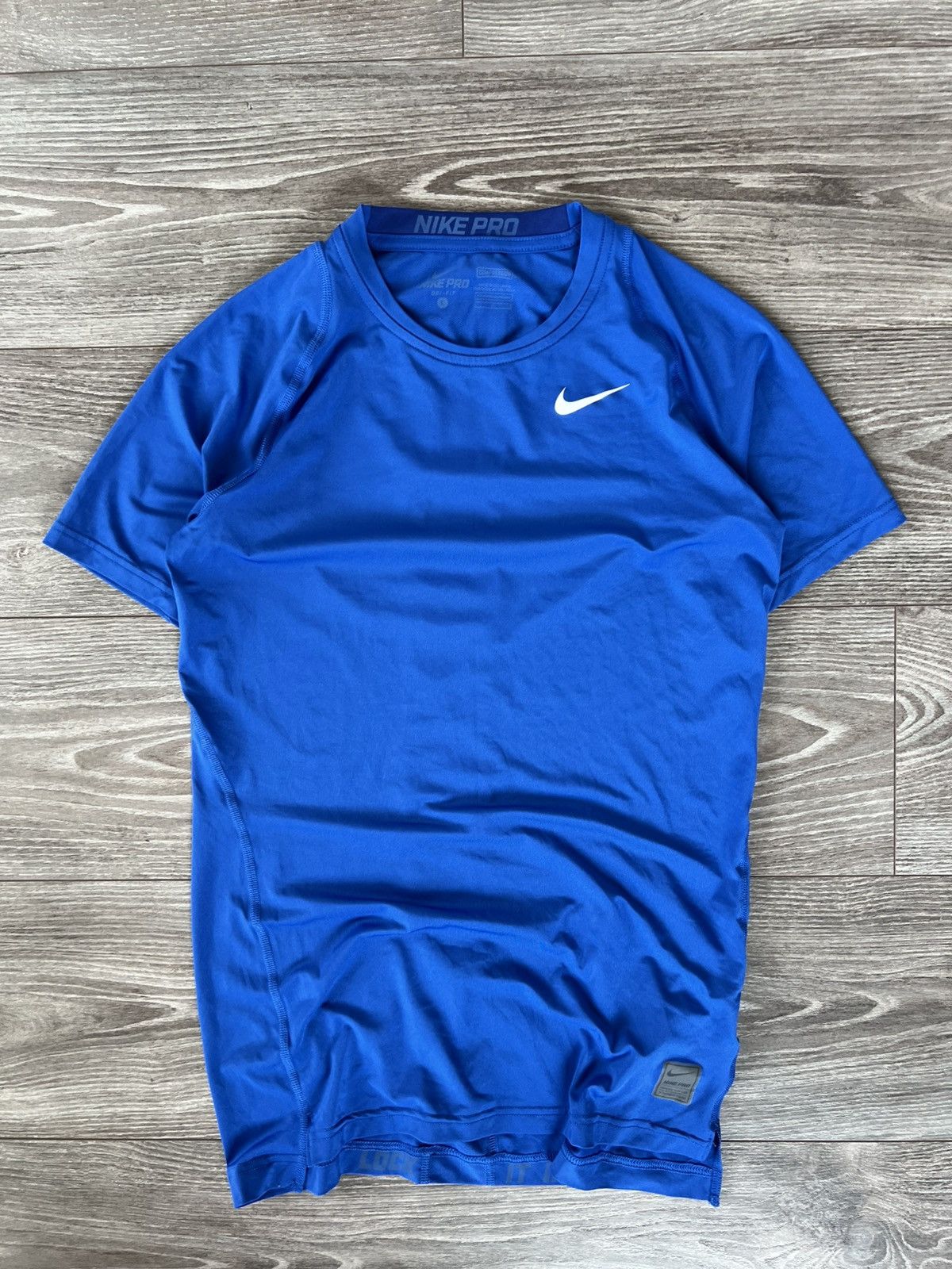 Nike Nike Pro Combat Onyx Rashguard Compression Gym Tee Size US L / EU 52-54 / 3 - 8 Thumbnail