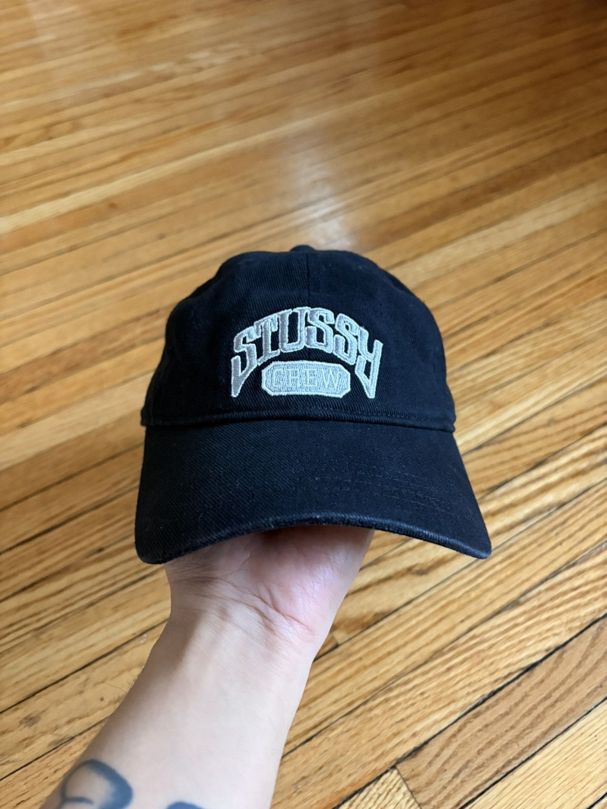 Stussy Stussy Crew Cap (Black) Size ONE SIZE - 2 Thumbnail