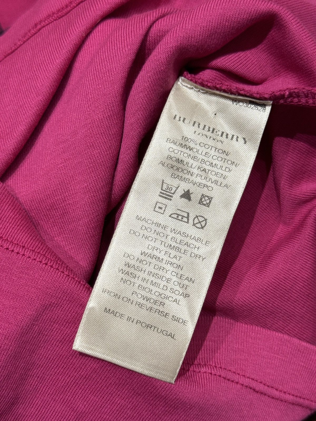 Burberry Rare vintage Burberry London pink polo top Size M / US 6-8 / IT 42-44 - 7 Thumbnail