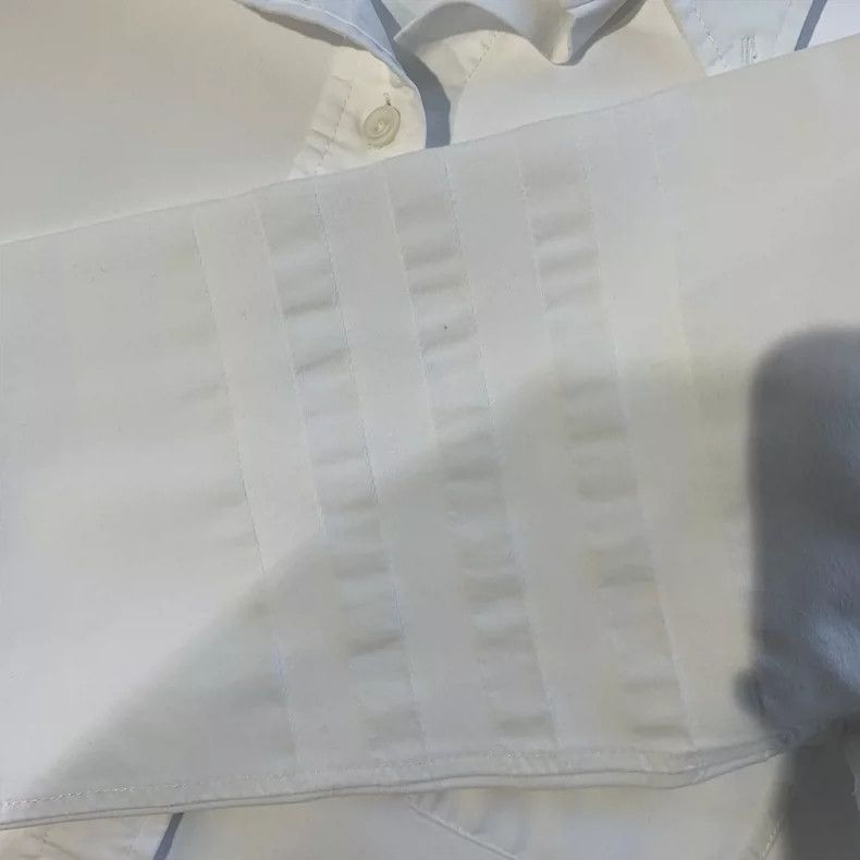 Thom Browne Thom Browne White shirt Size US S / EU 44-46 / 1 - 4 Thumbnail