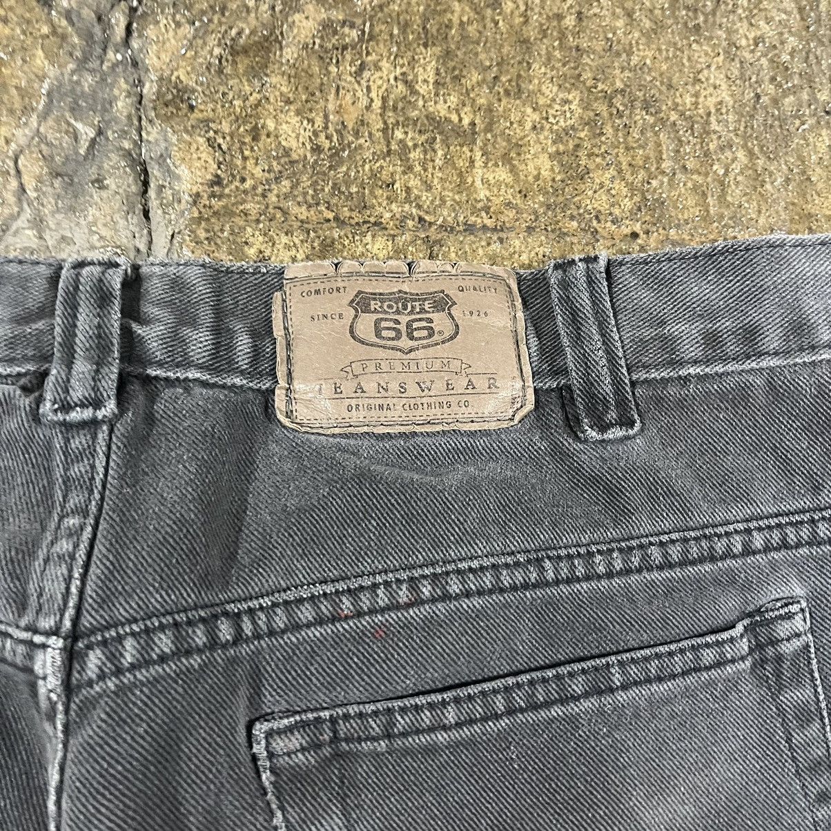 Route 66 × Vintage Crazy Y2K Route 66 Shorts Workwear Skater Baggy Jorts Size US 36 / EU 52 - 4 Thumbnail