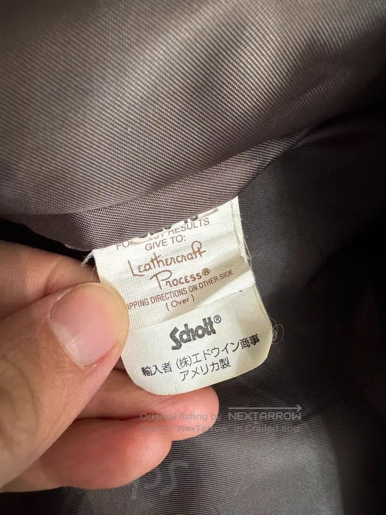 Schott Schott Co-branded leather jacket Size US L / EU 52-54 / 3 - 9 Thumbnail