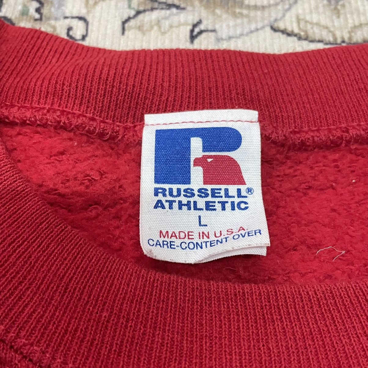 Russell Athletic × Vintage Russel Athletic Blank Sweatshirt Vintage Size US L / EU 52-54 / 3 - 3 Thumbnail