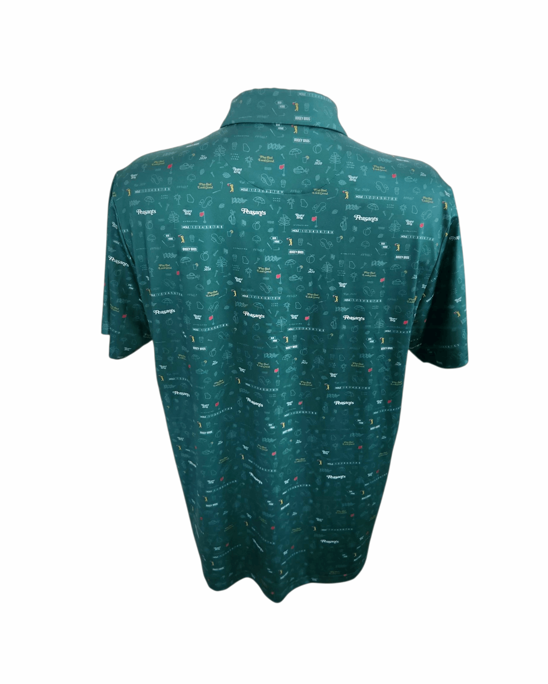 Bogey Boys Bogey Bros Golf Polo Men's SZ Large AOP All Over Print Size US L / EU 52-54 / 3 - 3 Thumbnail