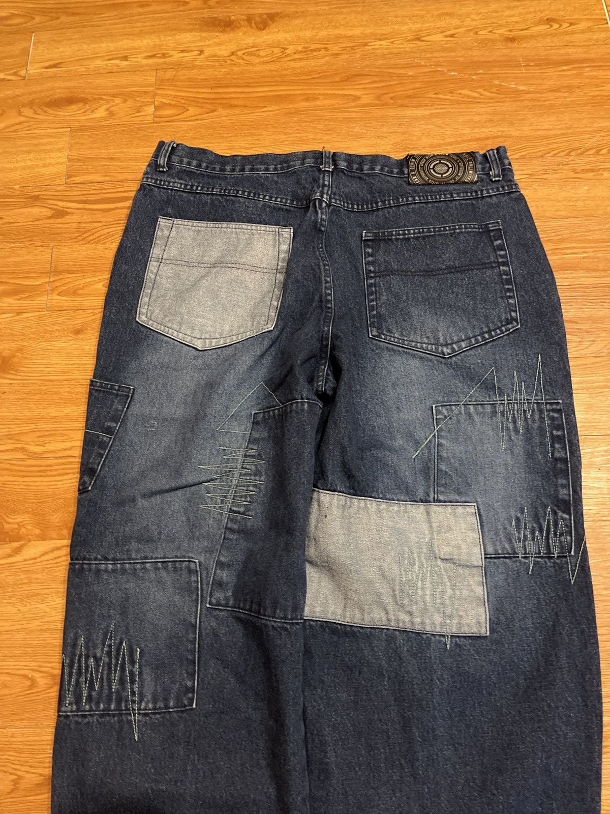 Vintage vintage y2k baggy patchwork noiz jeans Size US 39 - 3 Thumbnail
