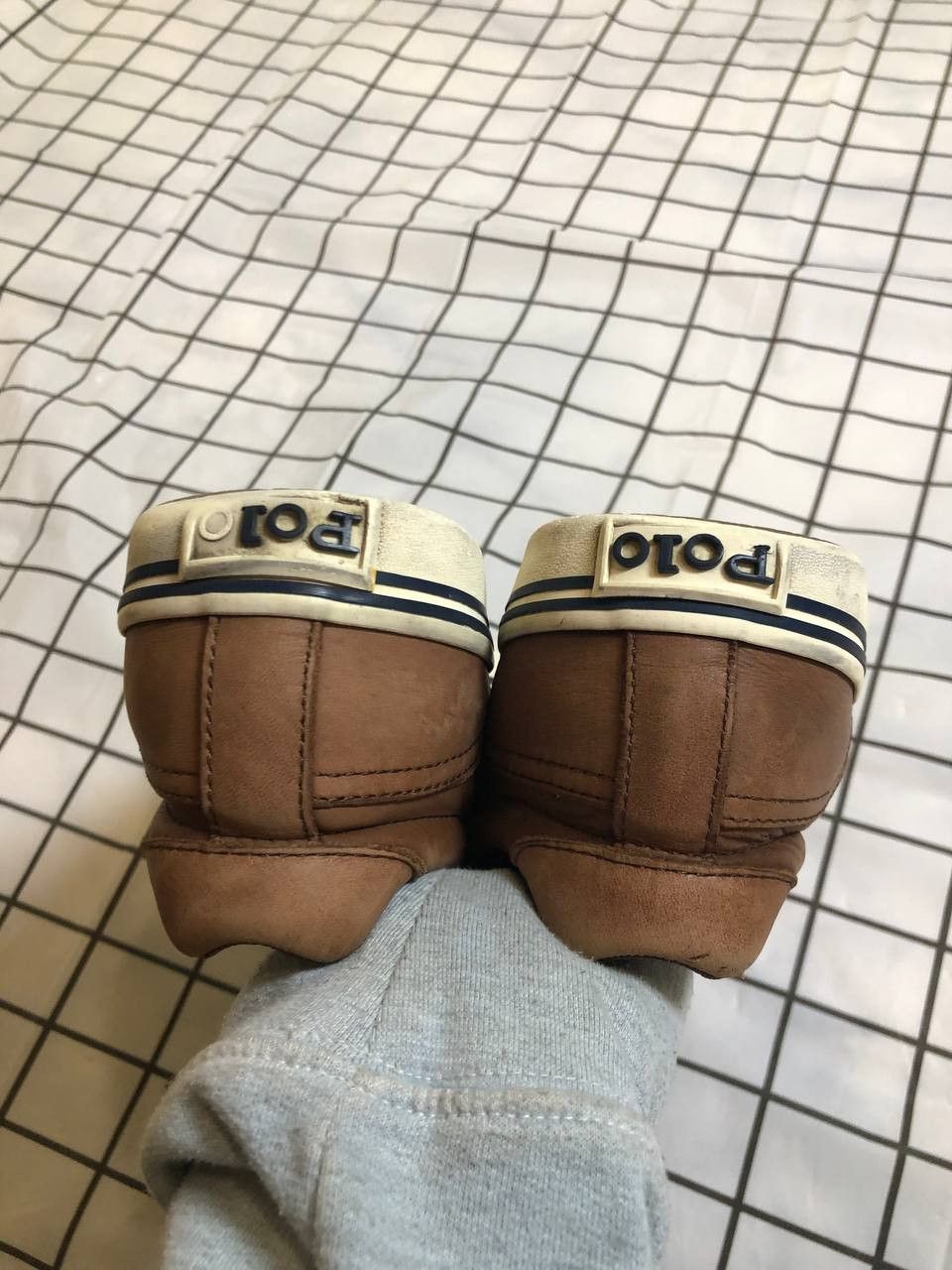 Polo Ralph Lauren Ralph Lauren Hanford Leder Sneaker Herren Neu ungetragen Size US 10 / EU 43 - 14 Thumbnail