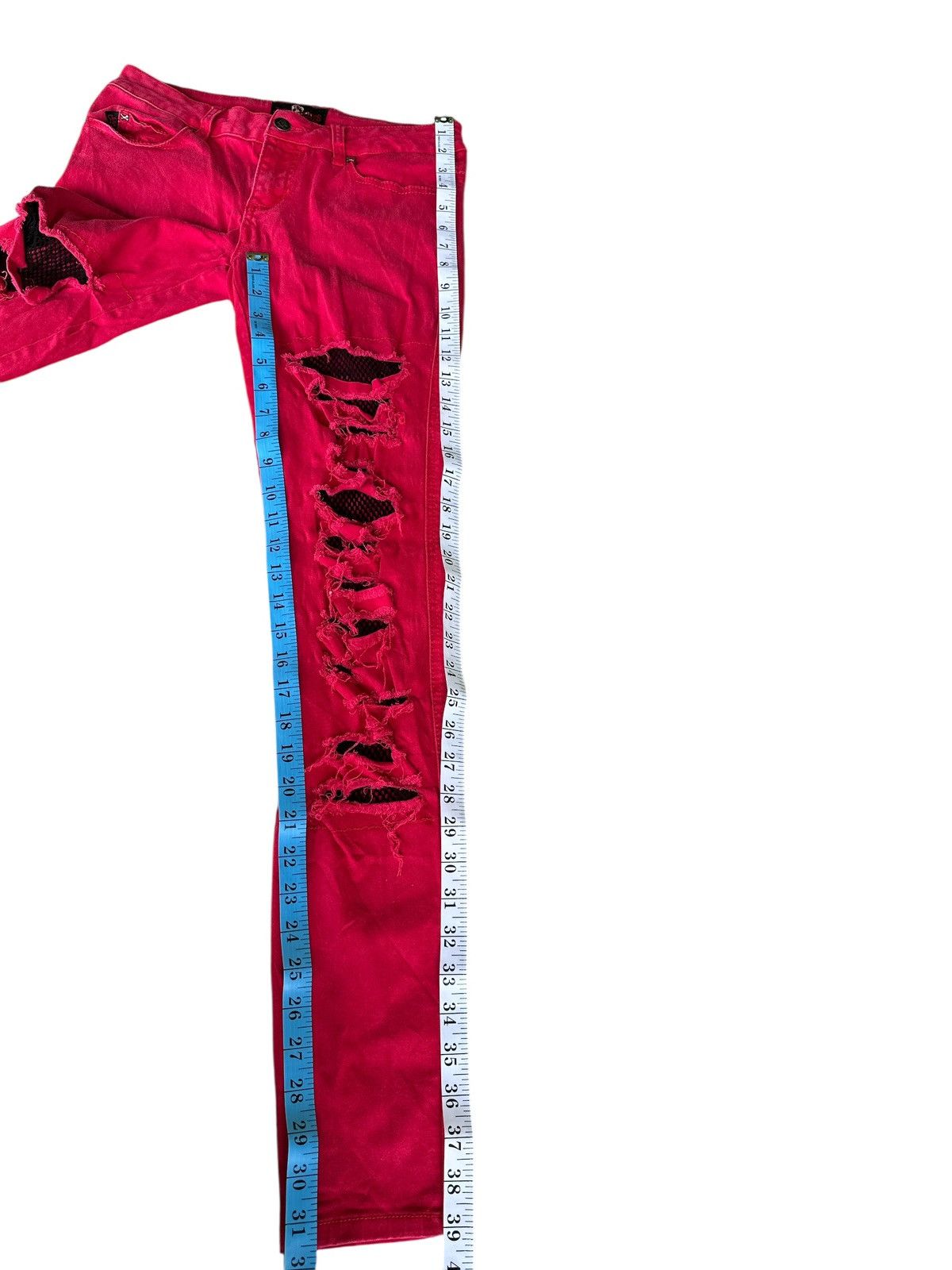 Japanese Brand Royal Bones Skinny Crazy Design 🎌💥 Size US 28 / EU 44 - 7 Thumbnail