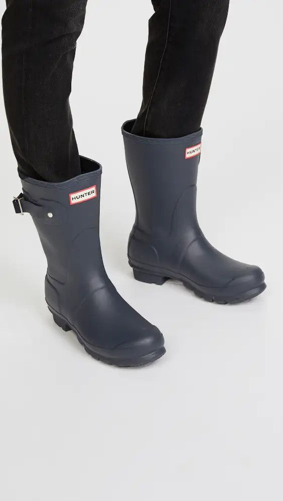 Hunter Original Short Wellington Boots Navy Size US 10 / EU 43 - 3 Thumbnail