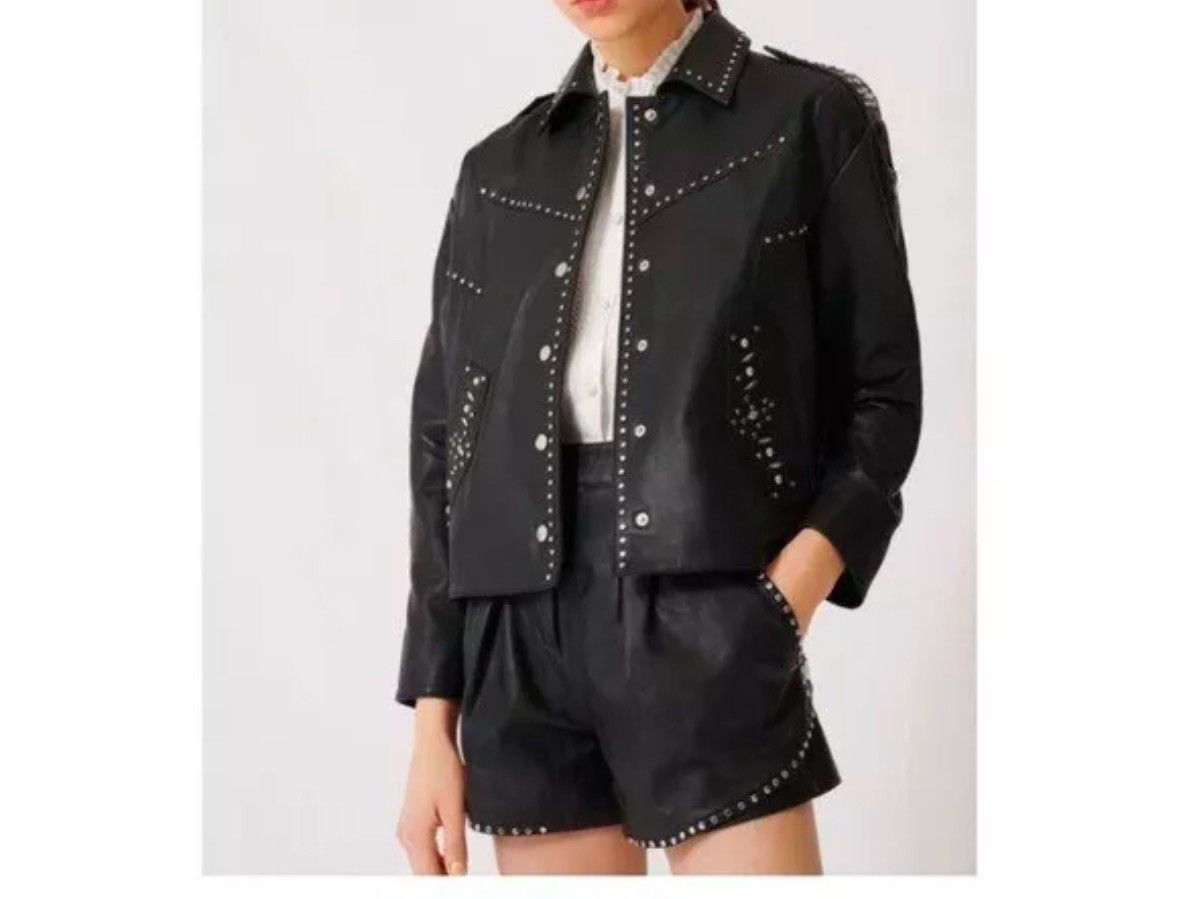 Maje Brand new with tags Maje leather jacket Size M / US 6-8 / IT 42-44 - 3 Thumbnail