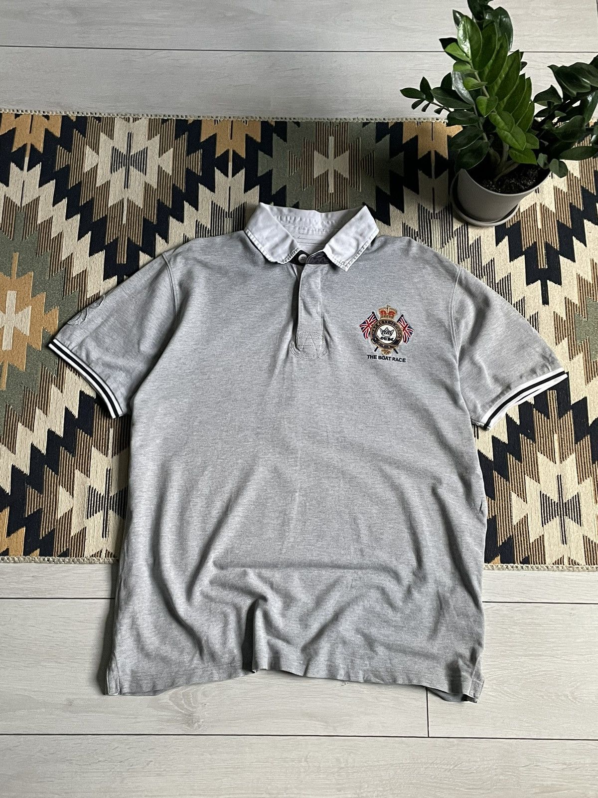 Hackett Vintage Hackett London Big Logo #8 Polo T-shirt Size US XXL / EU 58 / 5 - 1 Thumbnail