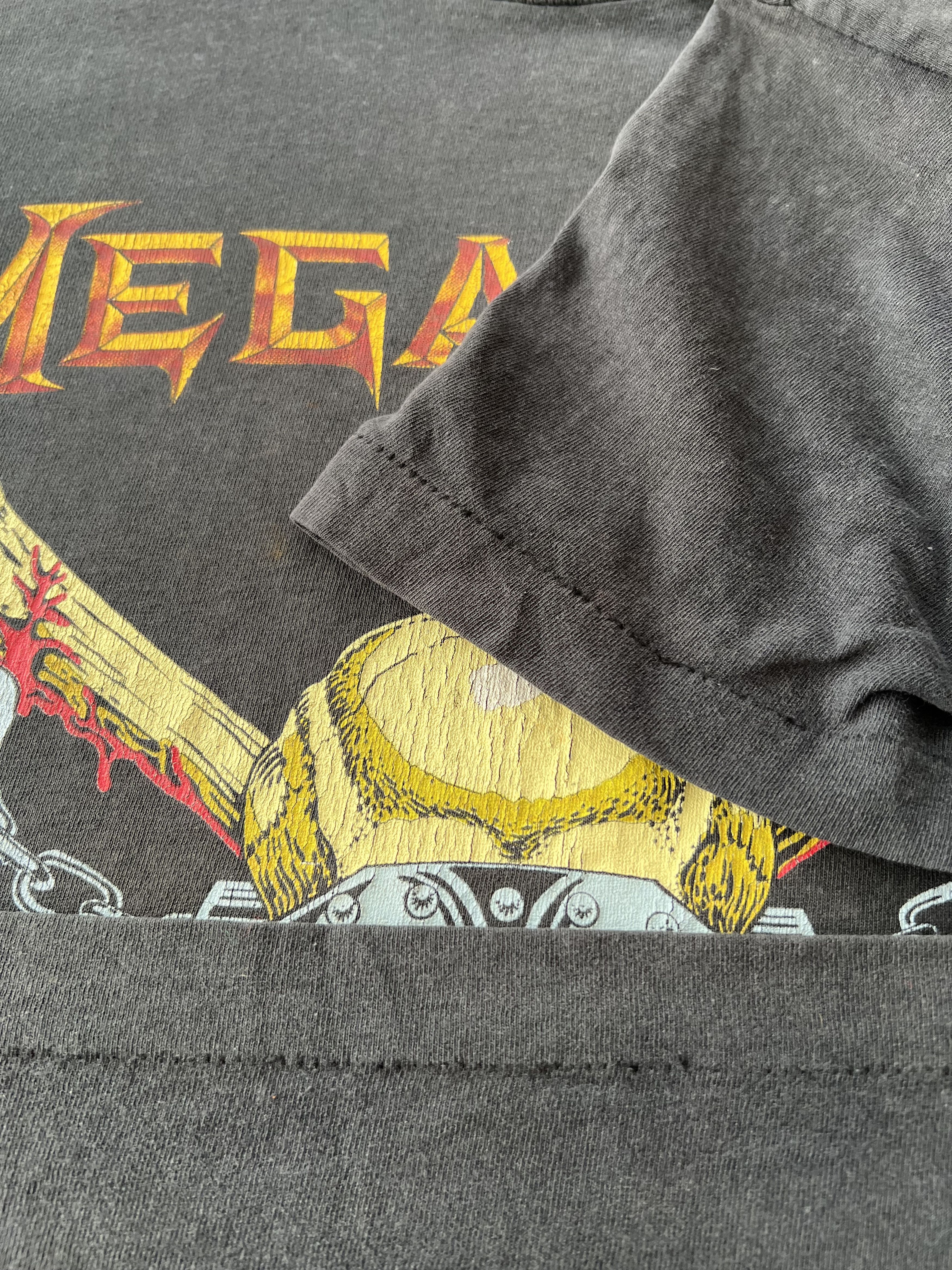 Band Tees Vintage 1991 Megadeth Vic Rattlehead Thrash Metal Band Tee Size US L / EU 52-54 / 3 - 10 Thumbnail