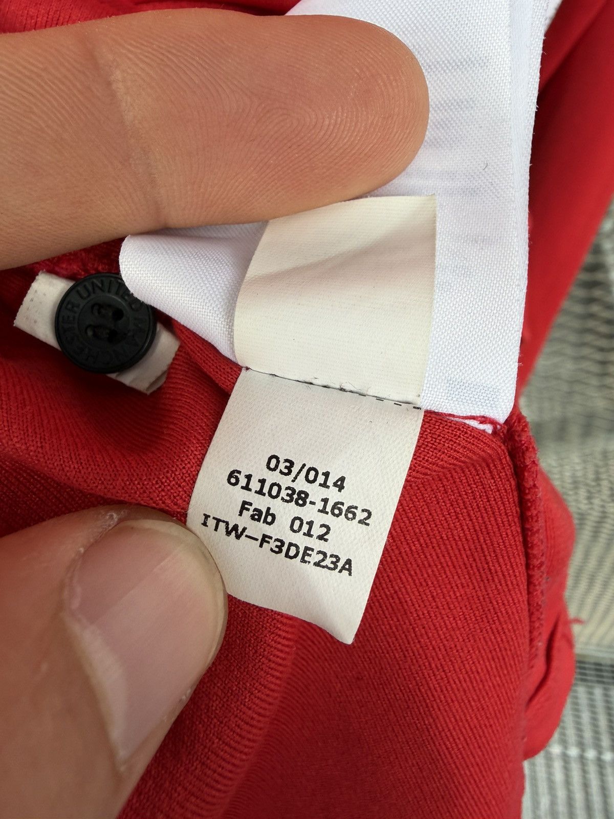 Nike Nike Manchester United Marcos Rojo 2014/2015 Soccer Jersey Size US XL / EU 56 / 4 - 12 Thumbnail
