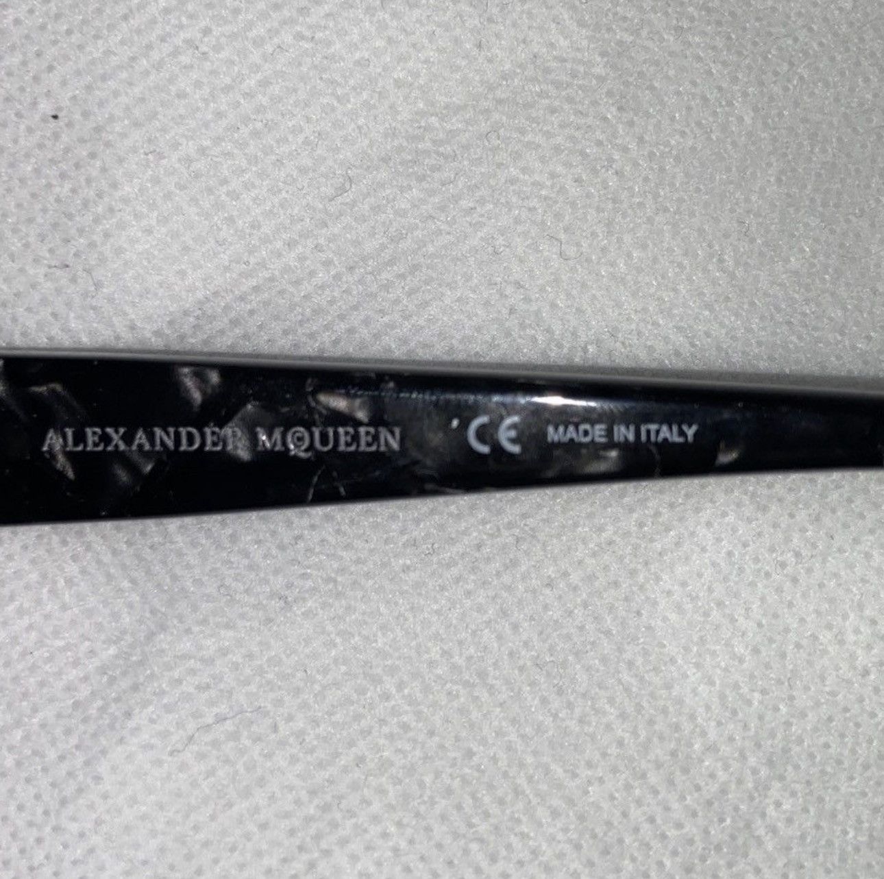 Alexander McQueen Alexander McQueen Sunglasses OS UNI Black Carbon AM0042S​ Size ONE SIZE - 10 Thumbnail