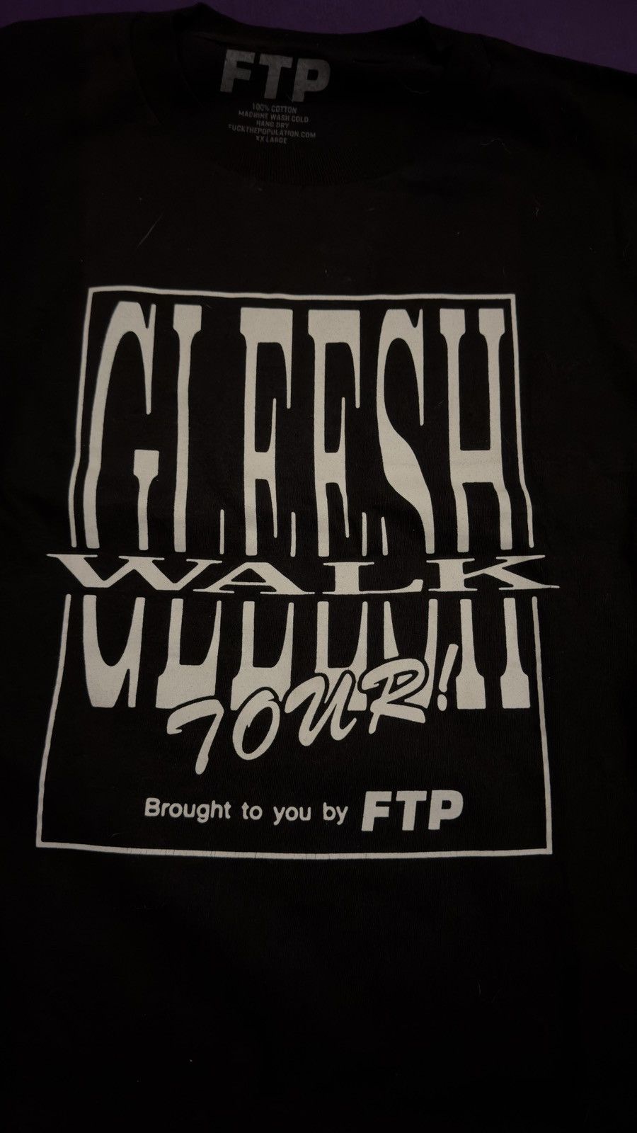 FTP X Gleesh Walk Tour tee