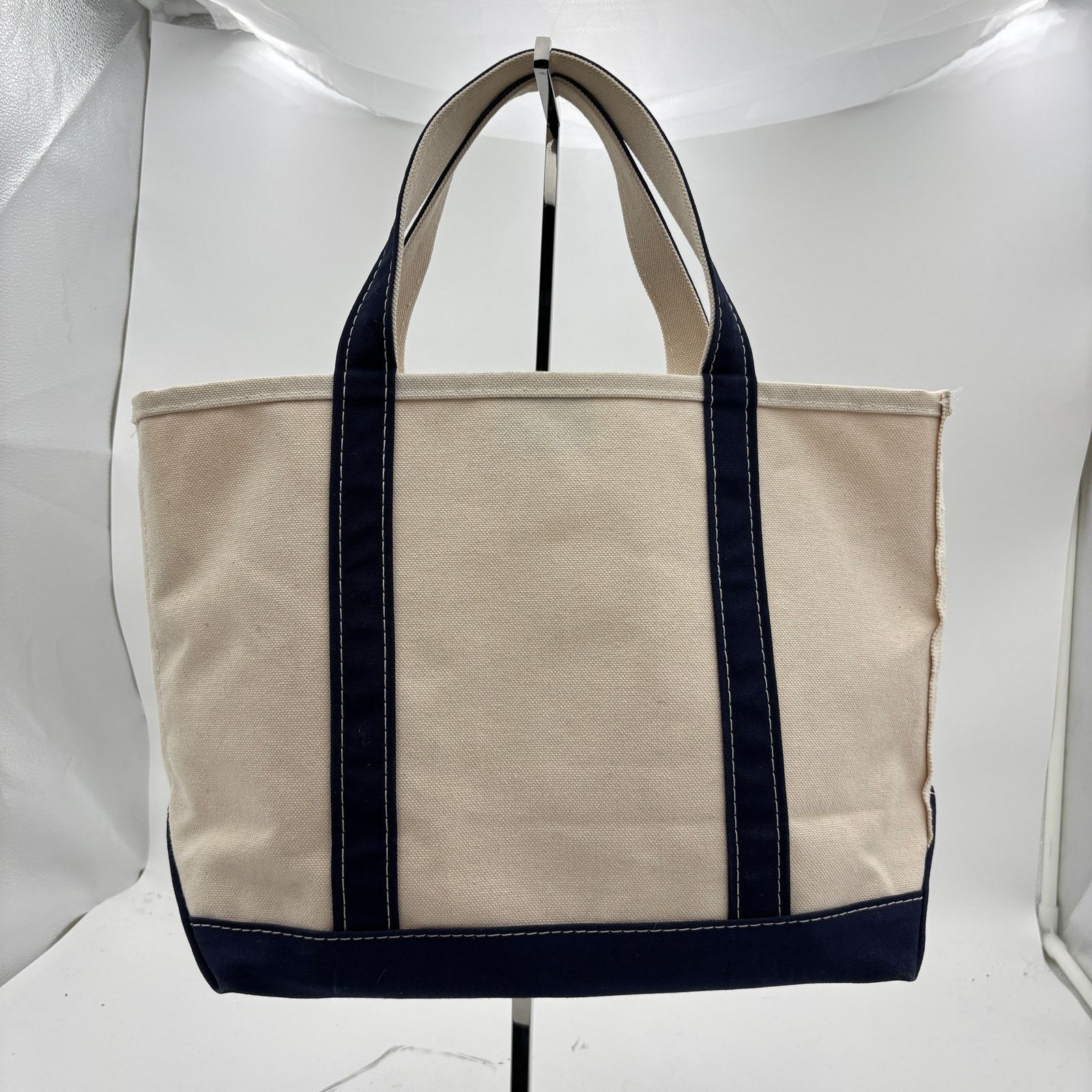 L.L. Bean × Vintage Vintage 90s LL Bean Boat and Tote Mini Canvas Tote 17x12 Size ONE SIZE - 4 Thumbnail