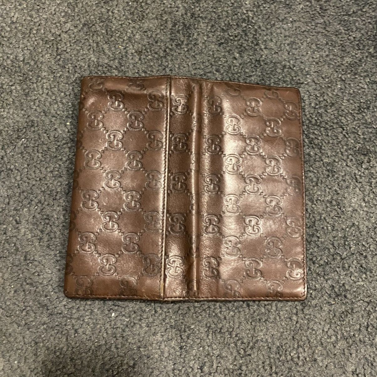 Gucci VINTAGE Y2K GUCCI GG PATTERN LEATHER LONG WALLET Size ONE SIZE - 12 Thumbnail