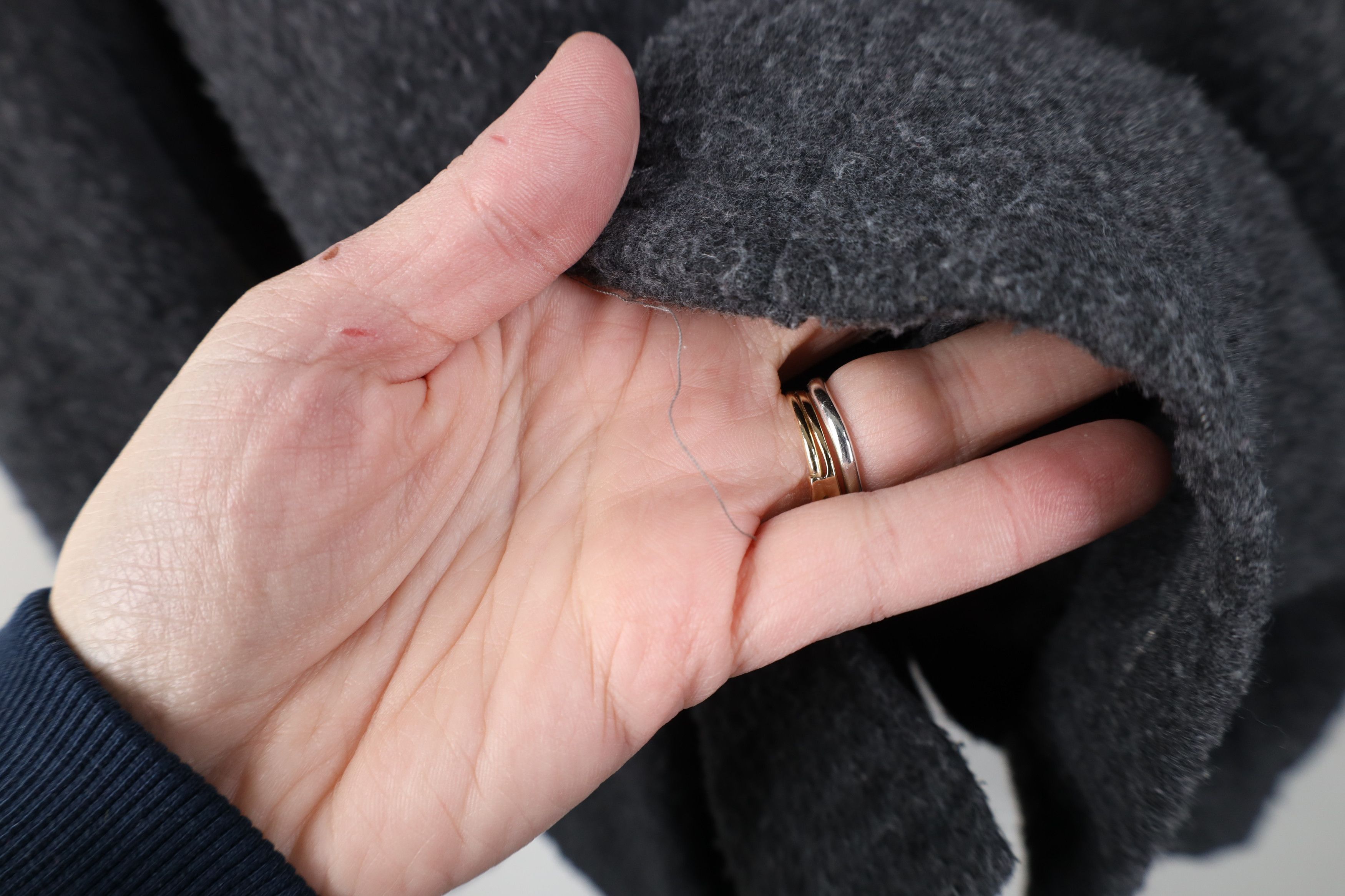 Vintage Vintage 90s Streetwear Fleece Button Shirt Jacket Jac Shirt Size US M / EU 48-50 / 2 - 6 Thumbnail
