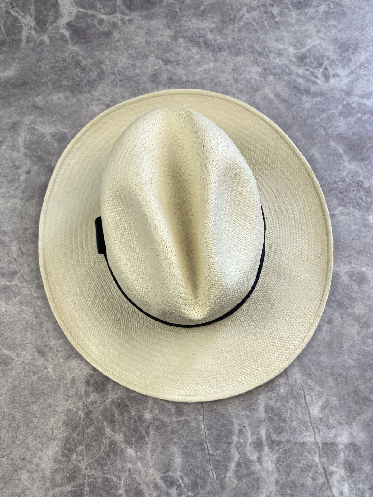 Alfred Dunhill Alfred Dunhill Genuine Panama Hat Championship Hand Woven Size ONE SIZE - 3 Thumbnail