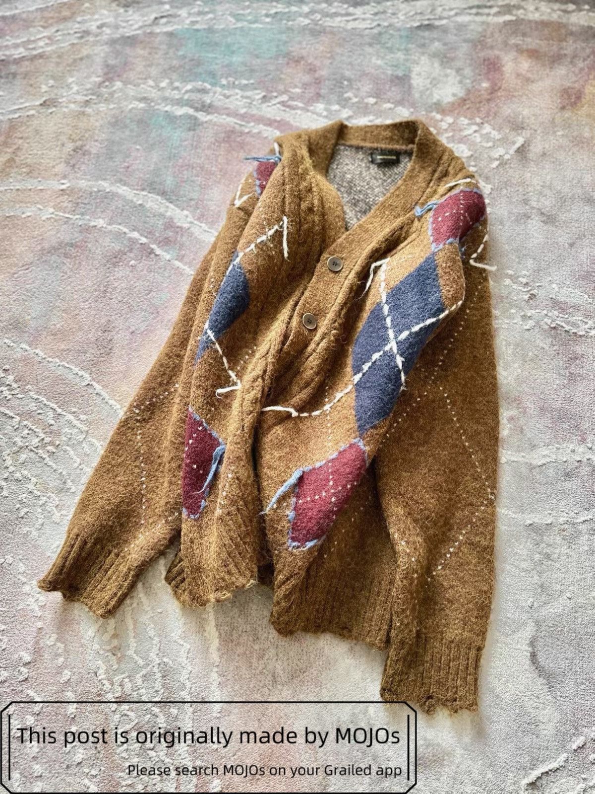 Undercover Undercover Distressed Cardigan 2023 | Grailed