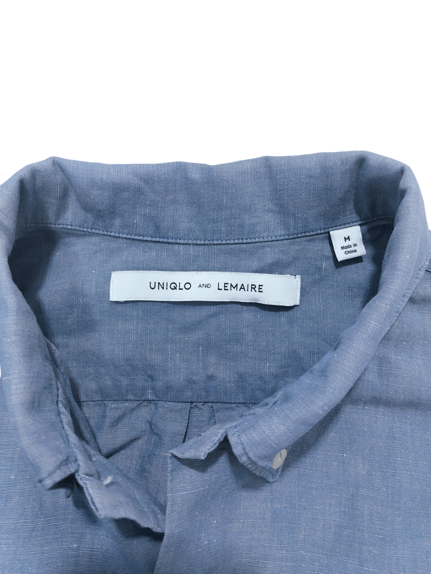 Lemaire Uniqlo X Lemaire Linen Blend Chambray Shirt Size US M / EU 48-50 / 2 - 6 Thumbnail