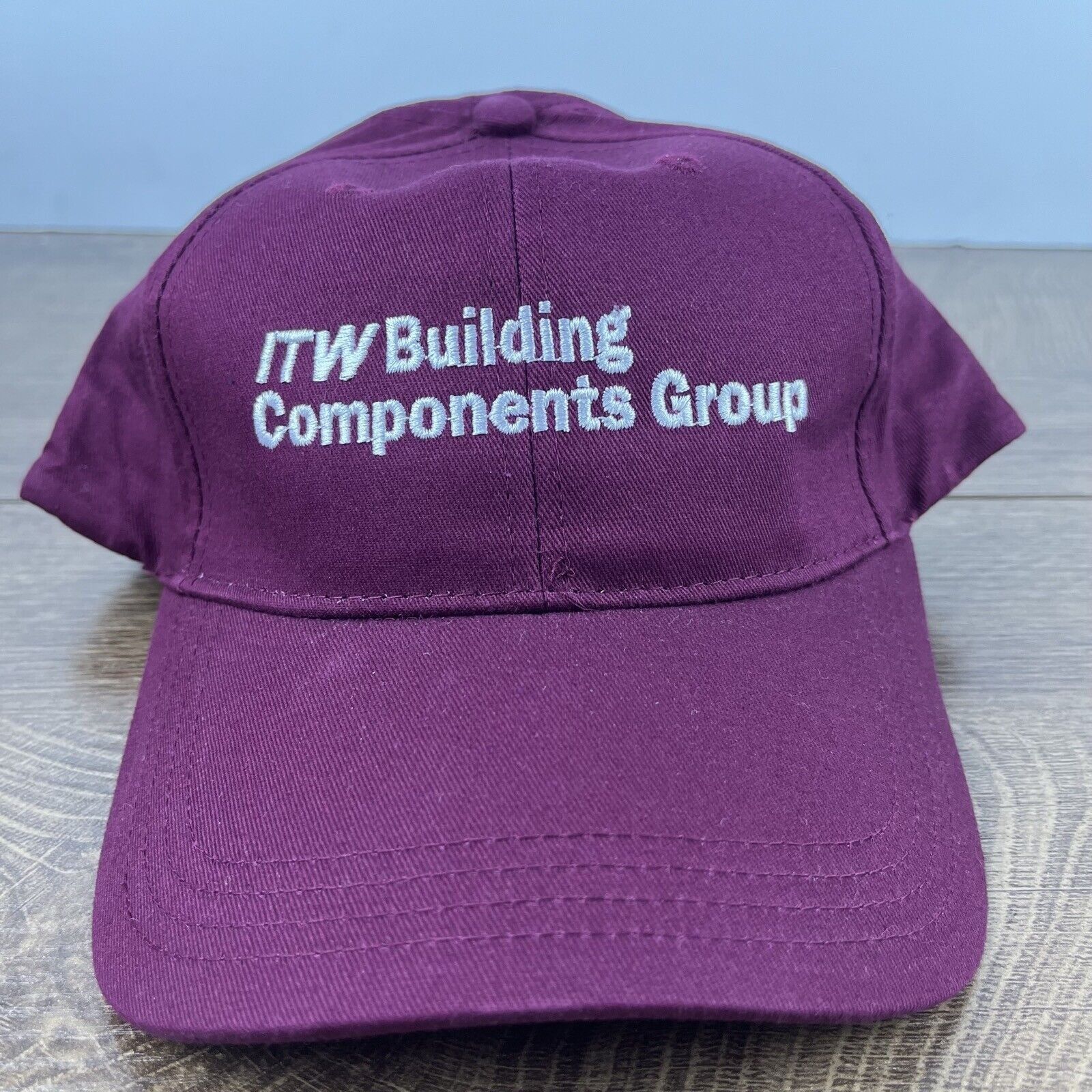 Other ITW Building Components Group Hat Red Cap Hat Adjustable Hat Size ONE SIZE - 1 Thumbnail