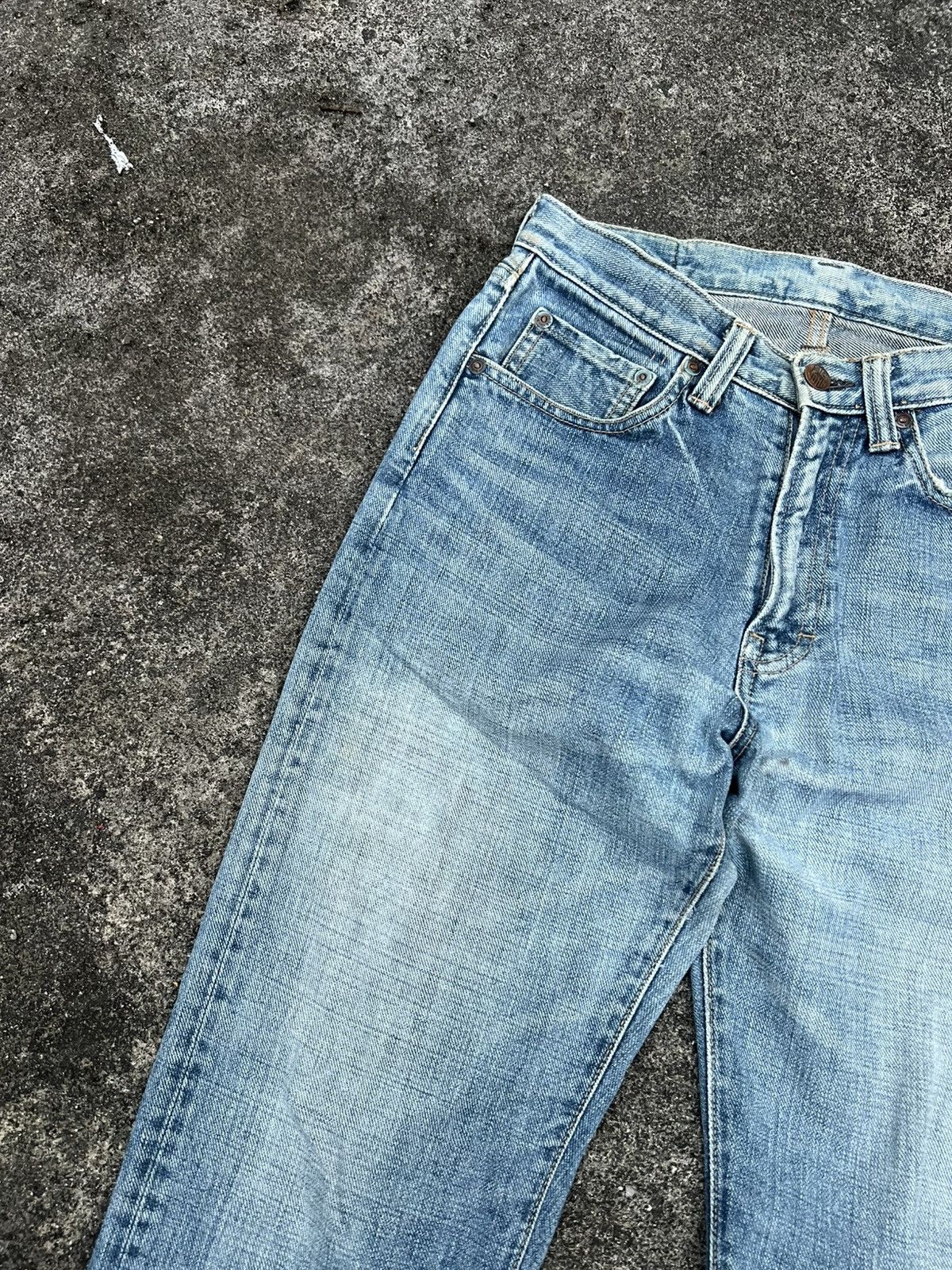 Big John × If Six Was Nine × Vintage VINTAGE 90’S BIG JOHN MUD WASH JEAN Size US 28 / EU 44 - 5 Thumbnail