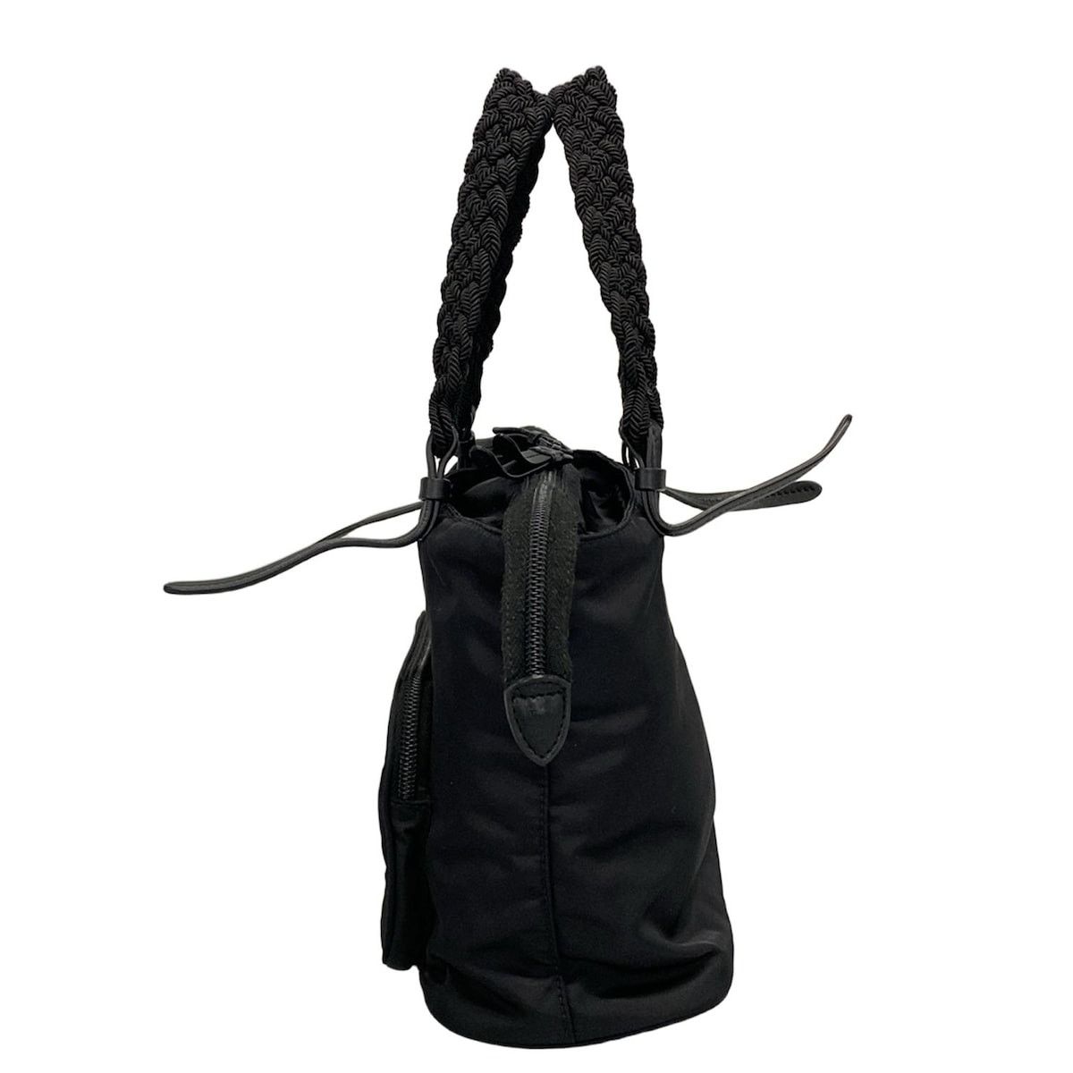 Prada PRADA Logo Handbag 1BA207 Size ONE SIZE - 4 Thumbnail