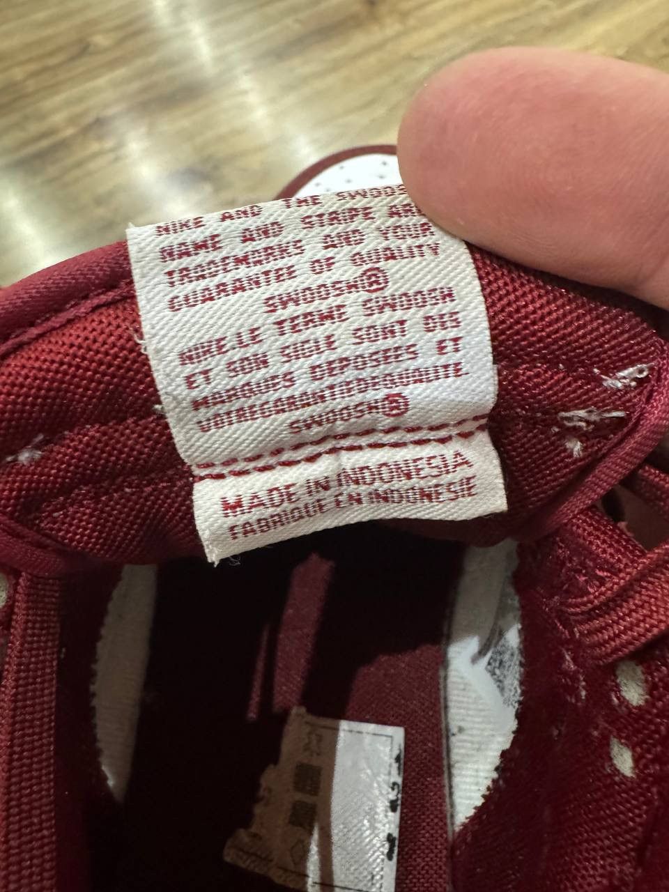 Nike Nike Dunk Low Retro Team Red Size US 7.5 / EU 40-41 - 8 Thumbnail