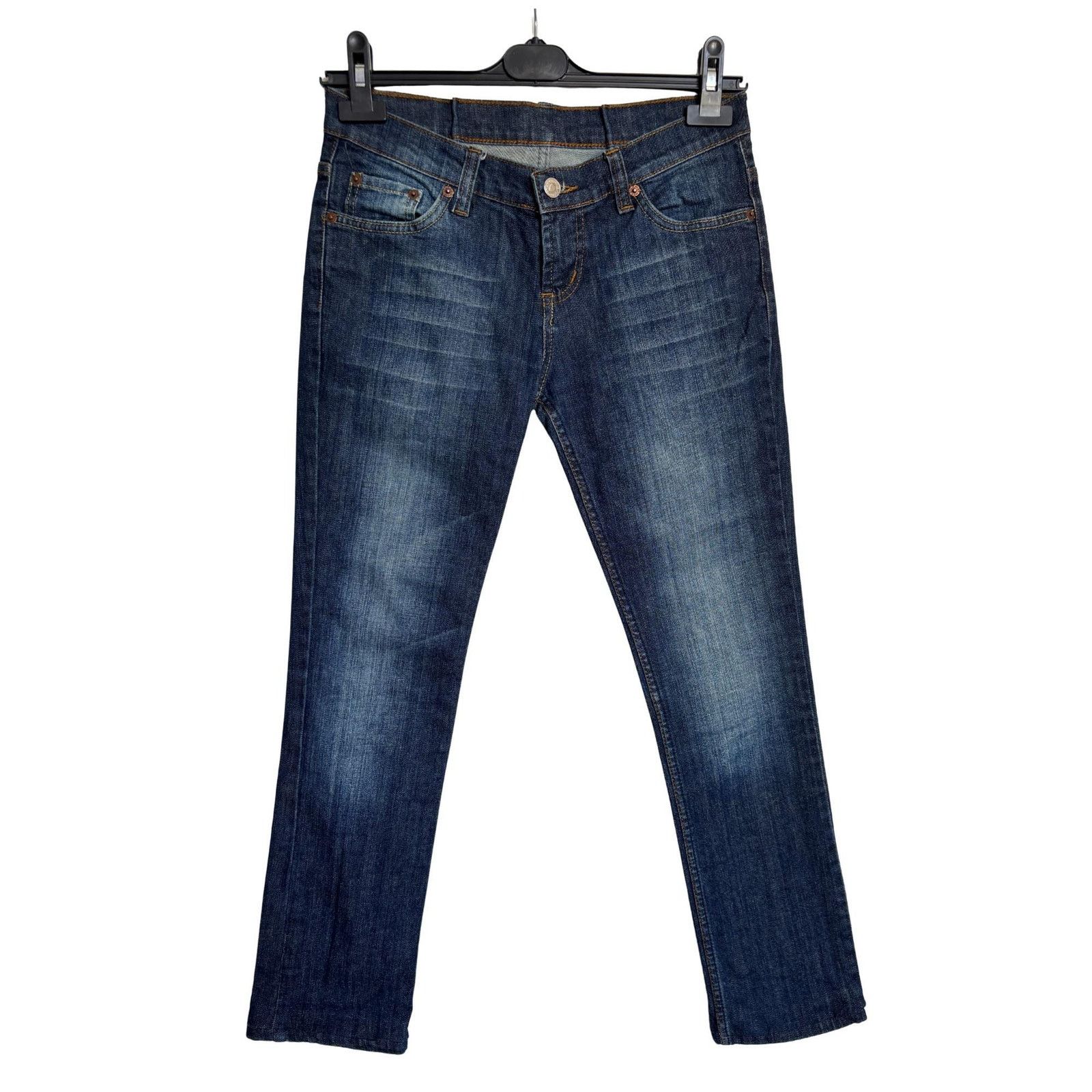 Levi's Levi's 501 W30 L34 USA 90s Blue Denim Zip Fly Red Tab Jean Size US 30 / EU 46 - 3 Thumbnail