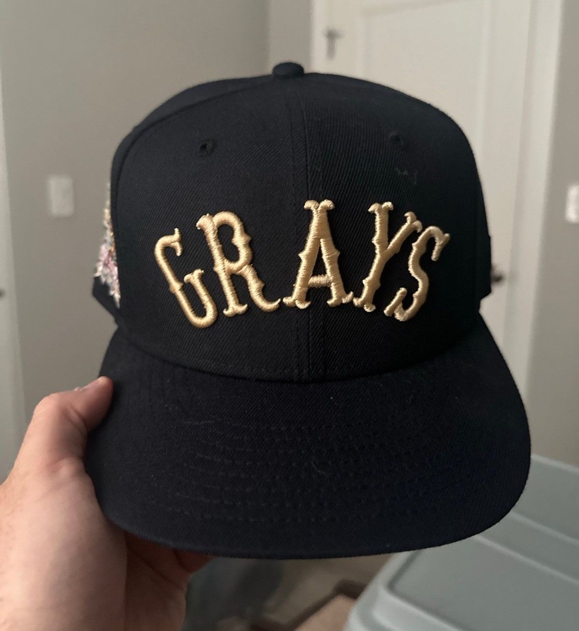 New Era New Era Homestead Grays Fitted Hat Size 38 - 2 Thumbnail
