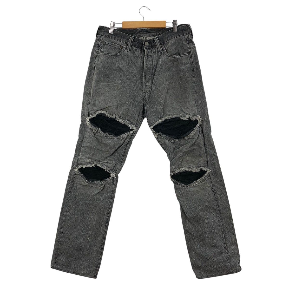 Japanese Brand FULLCOUNT JAPAN Osaka Biker Jeans Denim Pant