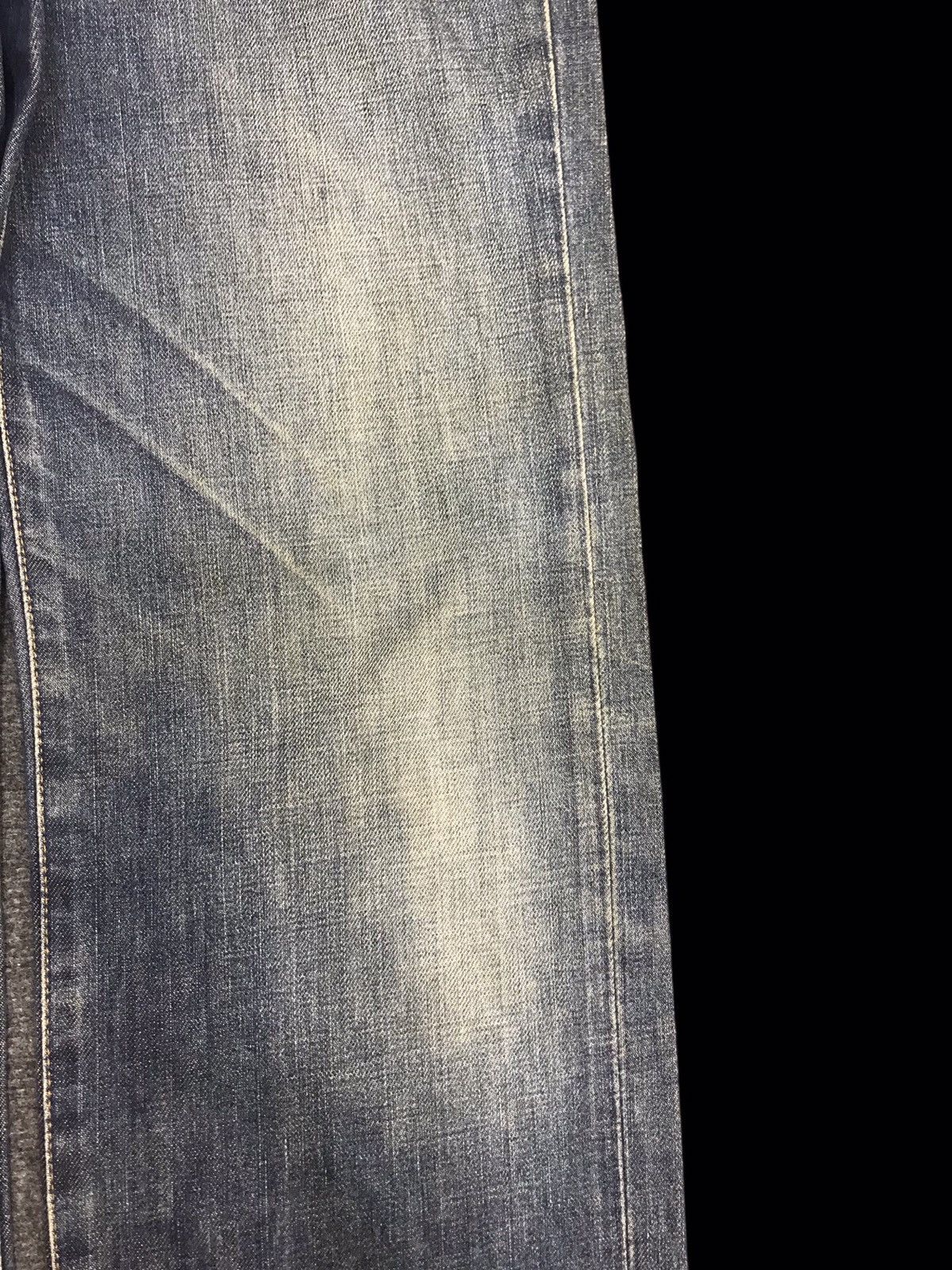 Edwin 💥90s Style💥Vintage EDWIN 503z Mudwash Distressed Denim F46 Size US 28 / EU 44 - 4 Thumbnail