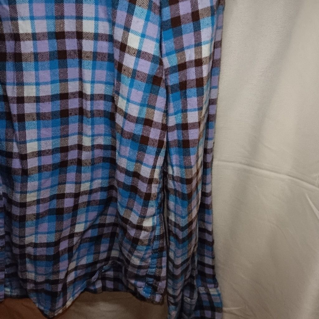 Comfort Colors Comfort Outfitters, ladies Flannel shirt, Size XL,euc Size XL / US 12-14 / IT 48-50 - 6 Thumbnail