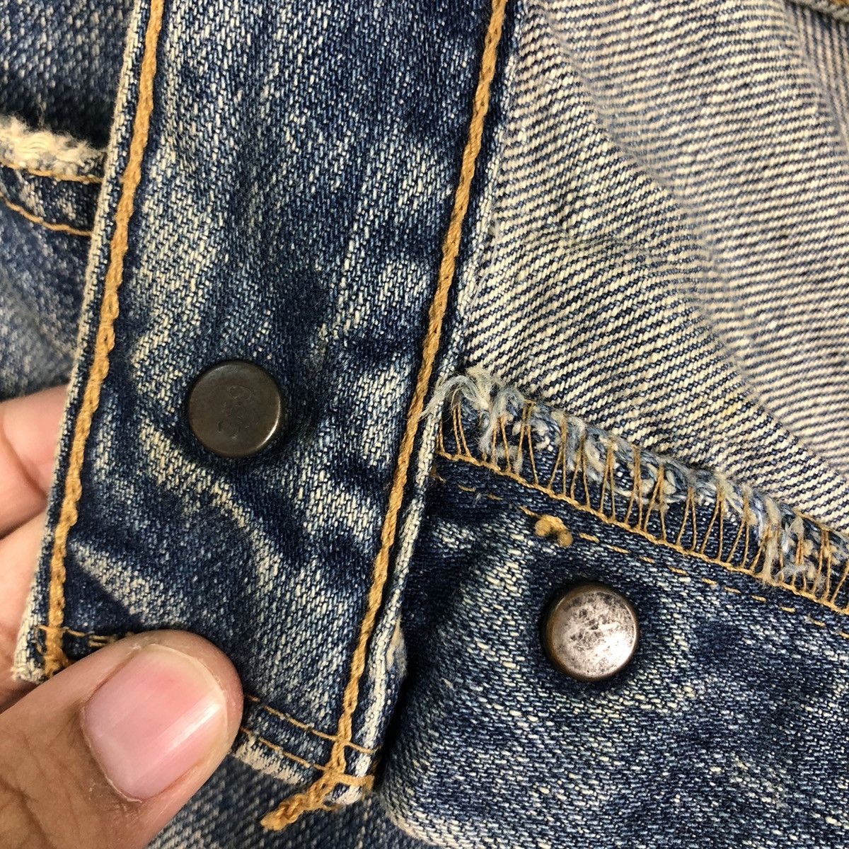 Levi's 🔥Vintage Lot 501 Levi’s Denim Jeans Biker Distressed Design Size US 34 / EU 50 - 17 Thumbnail