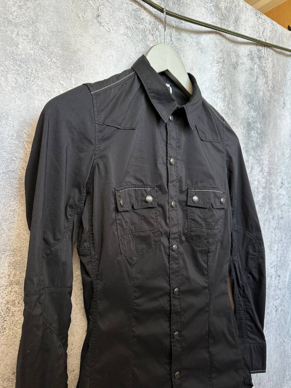 G-Star G-Star Raw Denim Motor 5620 Slim Shirt "96" Black LS Size XS / US 0-2 / IT 36-38 - 4 Thumbnail