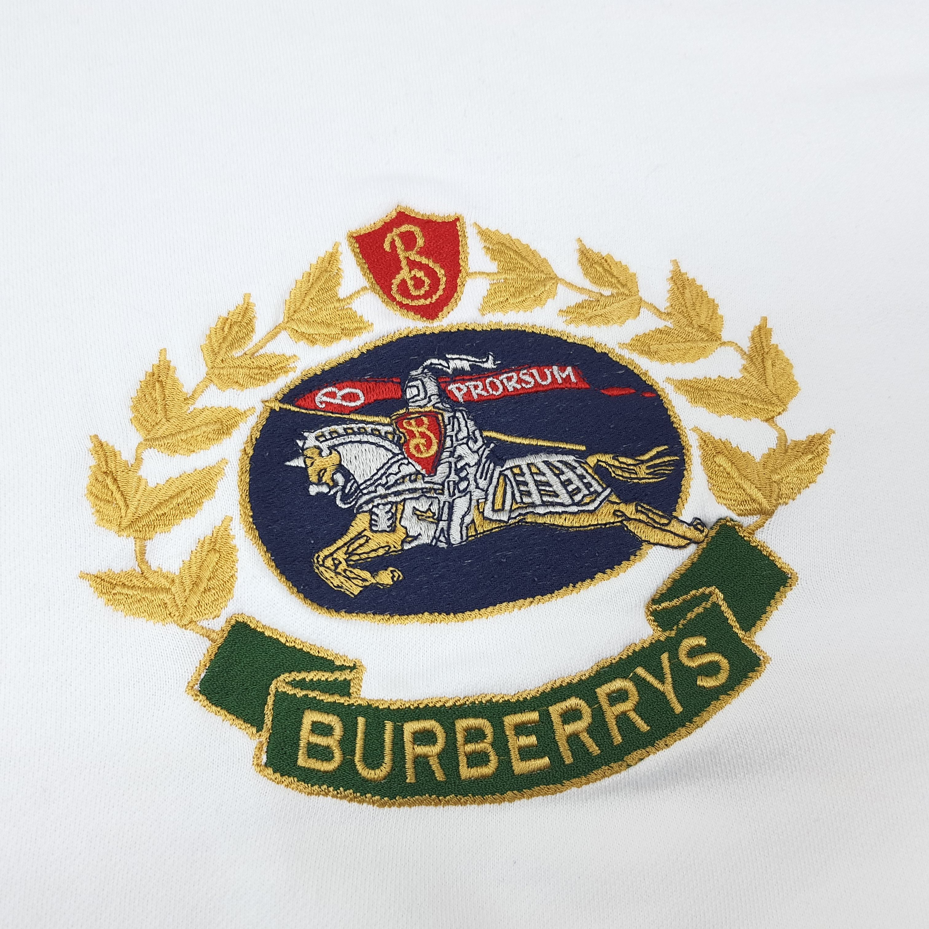 Burberry Vintage Burberrys of London Designer Sweatshirt C241N22 Size US XL / EU 56 / 4 - 2 Thumbnail