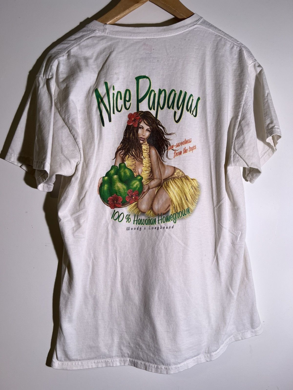 Vintage Y2K 2000’s VTG Vintage Woody’s Longboards Hawaii Retro Shirt Size US M / EU 48-50 / 2 - 1 Thumbnail