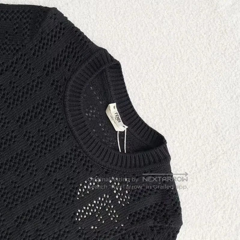 Fendi Fendi Black Cotton Women's T-Shirt . Size XS / US 0-2 / IT 36-38 - 3 Thumbnail