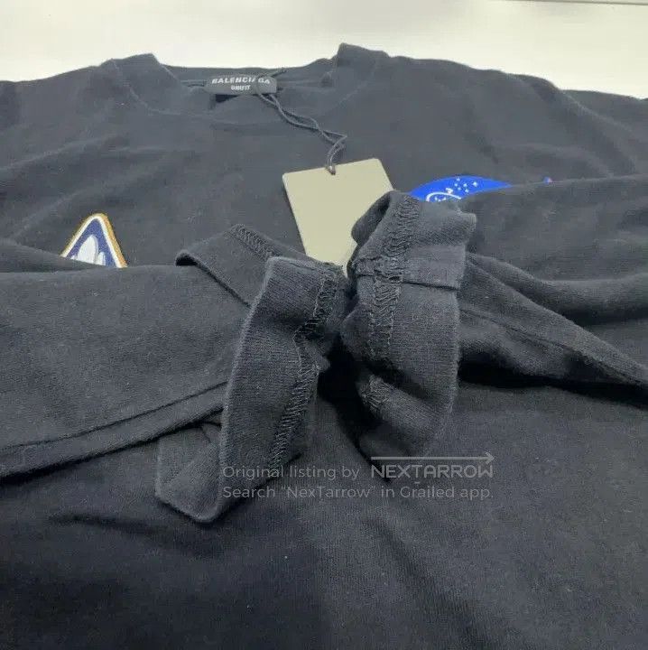 Balenciaga Balenciaga NASA Print Long Sleeve T. Size US S / EU 44-46 / 1 - 6 Thumbnail