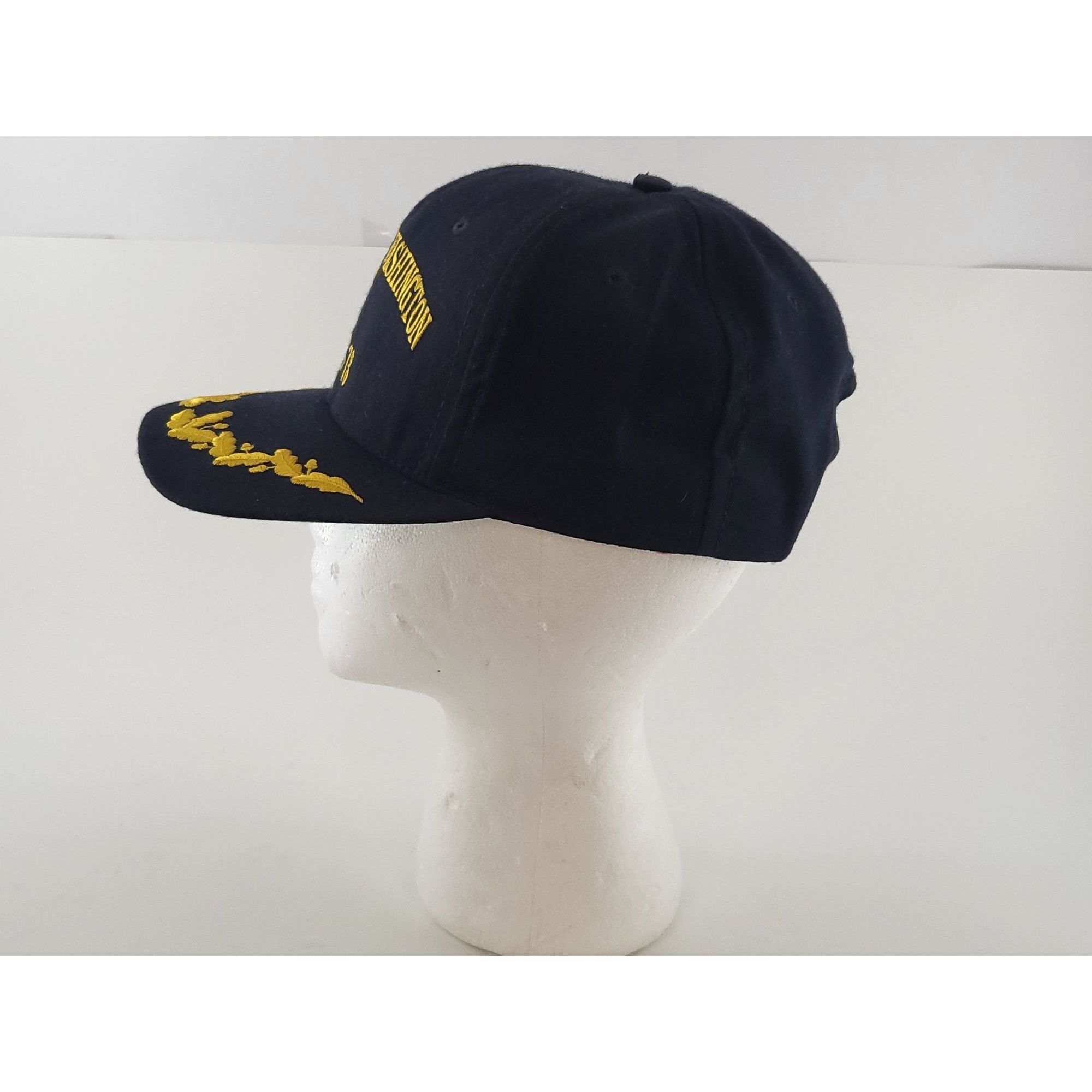 Other Military USS George Washington Snapback Hat CVN-73 Made In U Size ONE SIZE - 2 Thumbnail