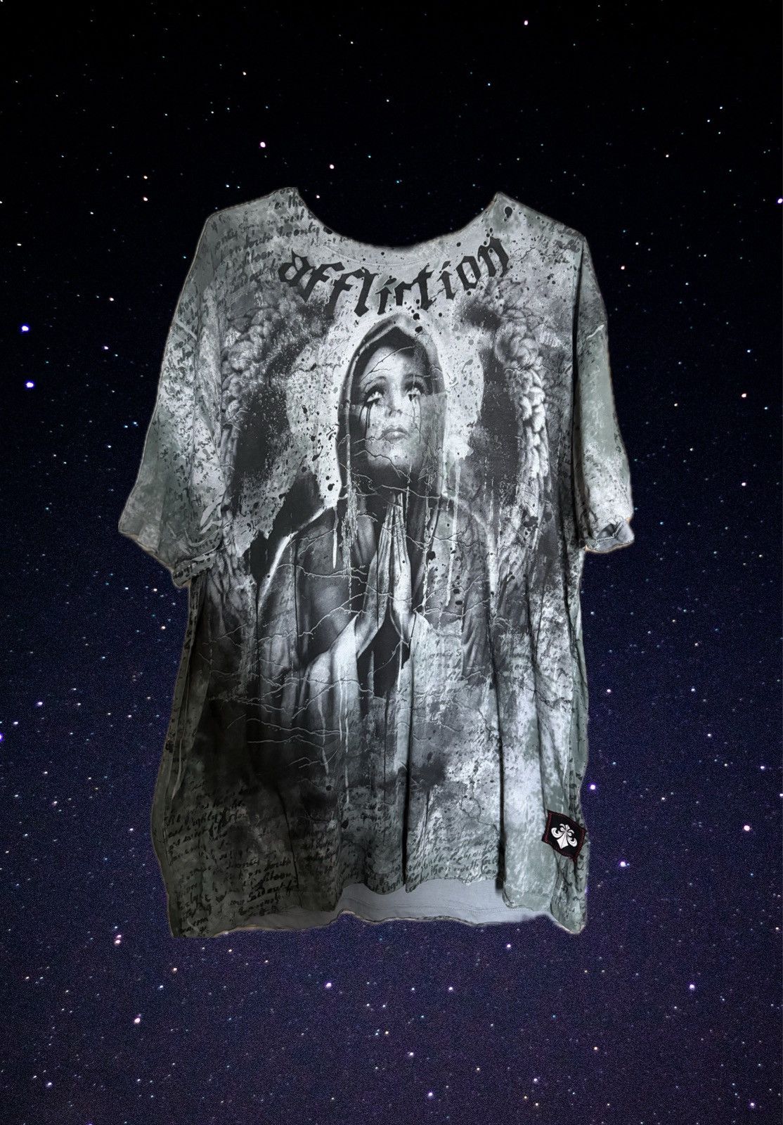 Affliction AFFLICTION BAMBOO ANGEL TEE *RARE* (red label) | Grailed
