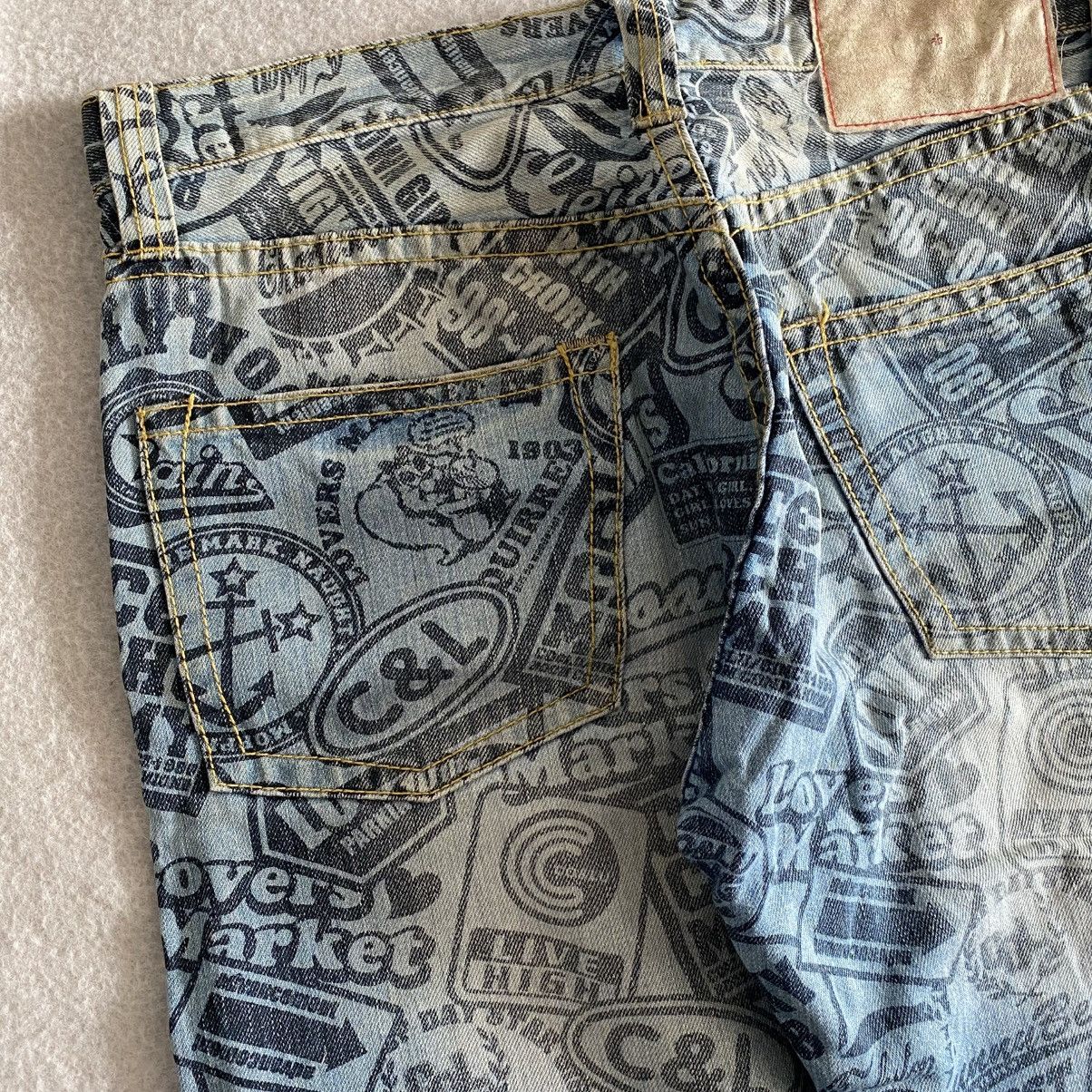 Japanese Brand × Vintage Co&Lu Fullprint Japanese Brand Jeans Size US 32 / EU 48 - 9 Thumbnail