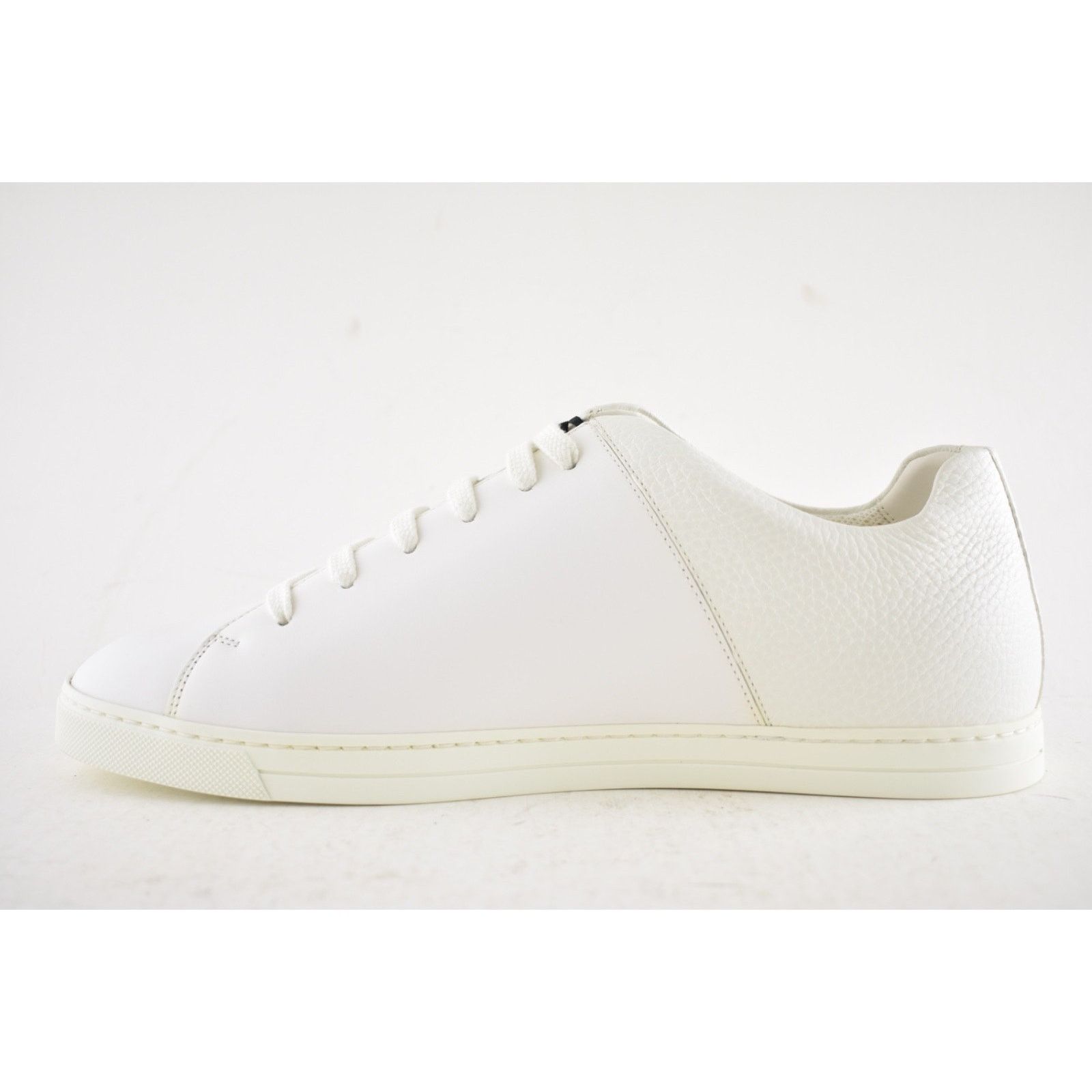 Fendi Fendi Mens Black White FF Monogram Low Trainer Sneaker US 10 Size US 10 / EU 43 - 11 Thumbnail