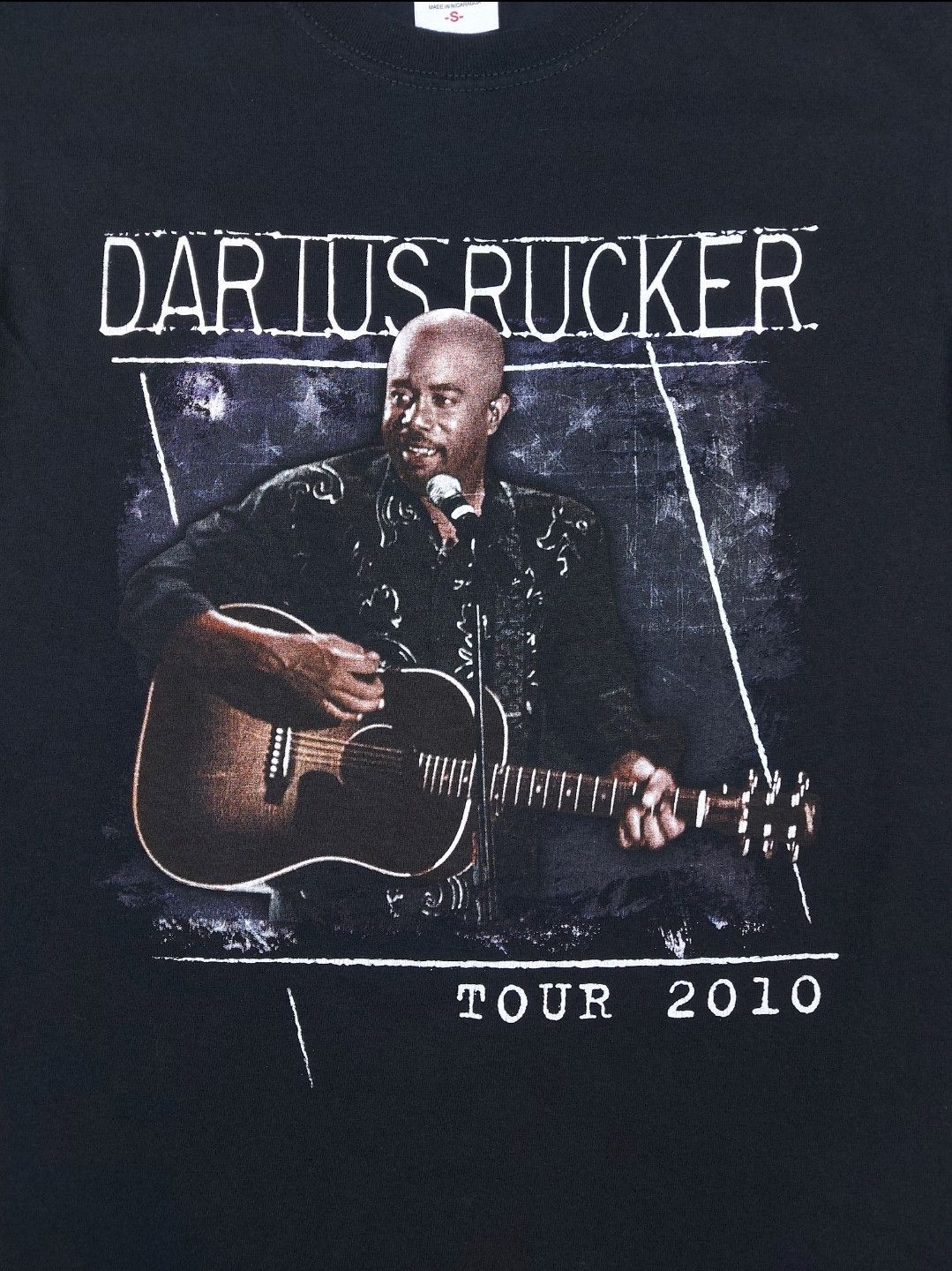 Band Tees DARIUS RUCKER Tour 2010 Double-Sided Official Merch TEE Size US S / EU 44-46 / 1 - 4 Thumbnail