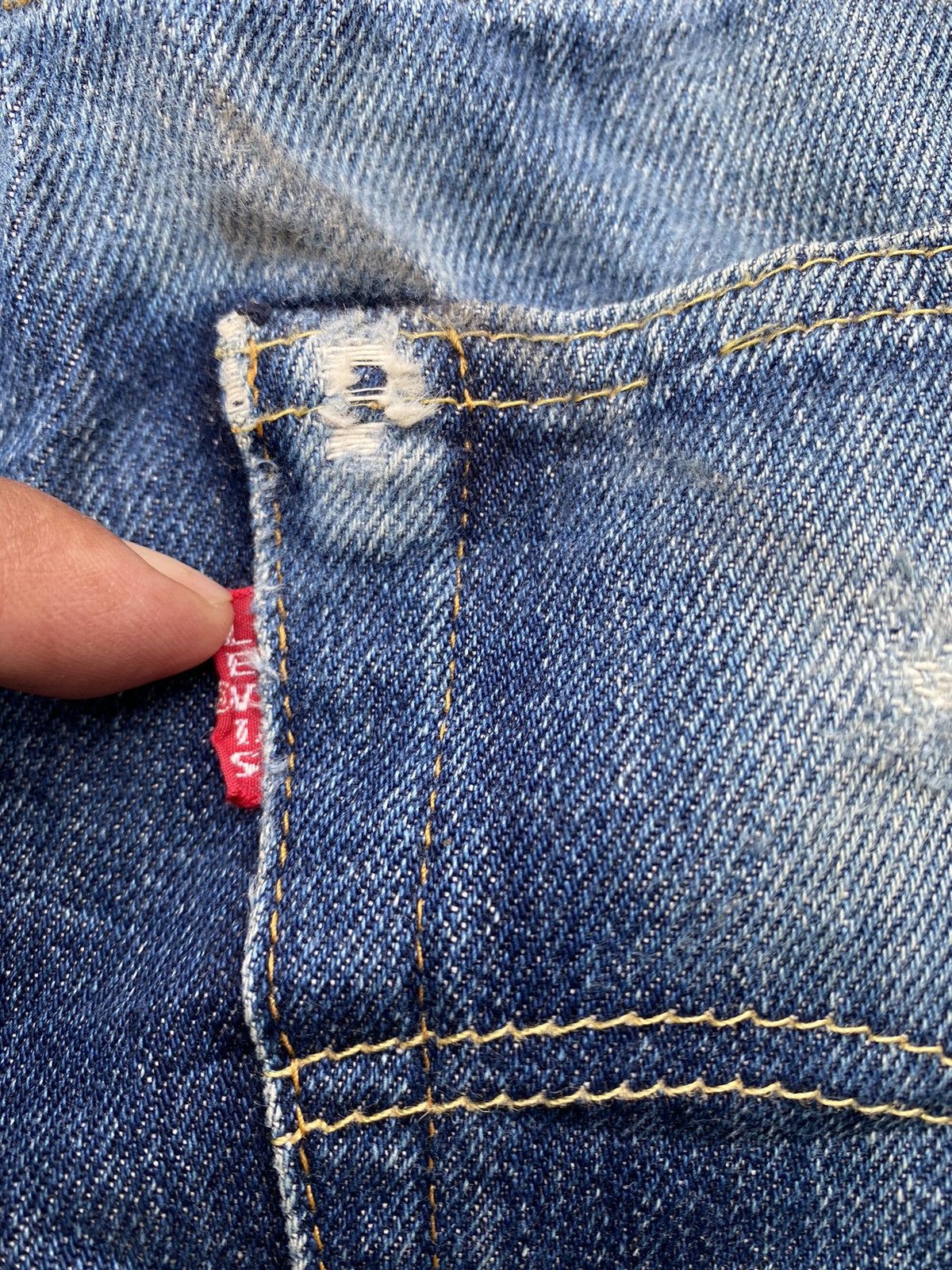 Levi's Vintage Clothing Levis 501XX Big E Made in Turkey Size US 31 - 14 Thumbnail