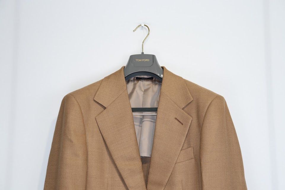 Tom Ford o1rshd1 New Spencer Giacca Jacket in Tan Size US S / EU 44-46 / 1 - 4 Thumbnail