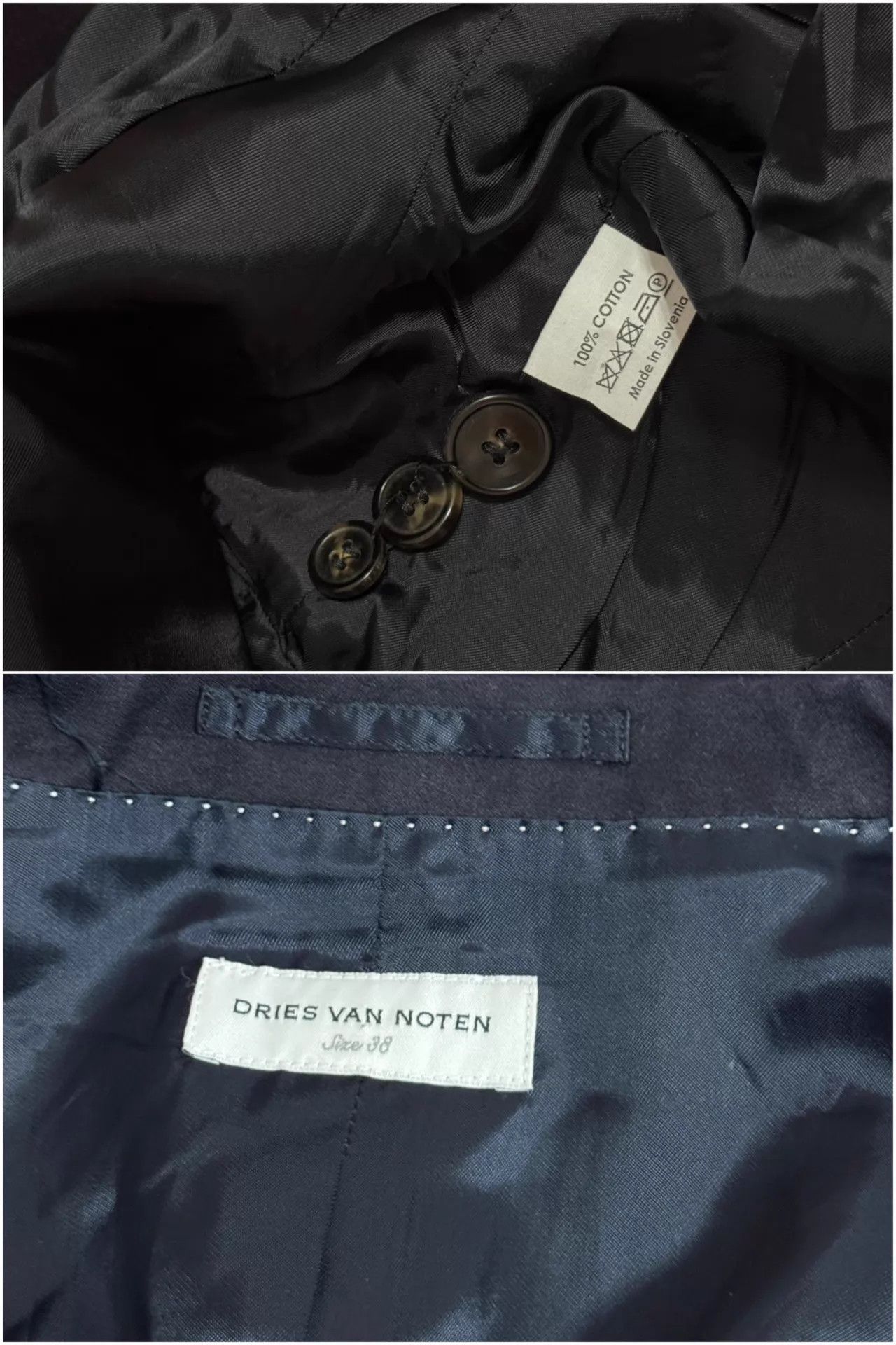 Dries Van Noten Dries Van Noten Black Waist-Tied Blazer 36 Size XS / US 0-2 / IT 36-38 - 9 Thumbnail