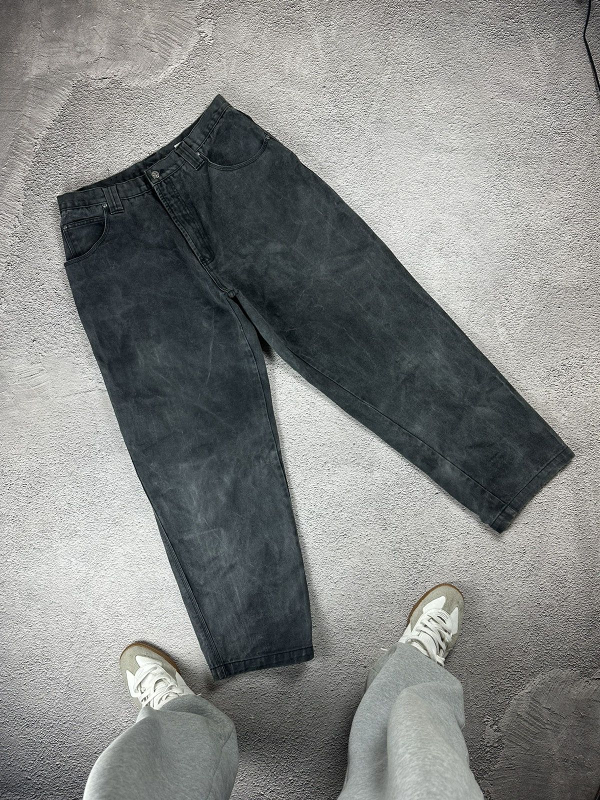 Southpole Vintage Southpole Faded Baggy Jeans Custom Distressed Y2K Size US 36 / EU 52 - 4 Thumbnail