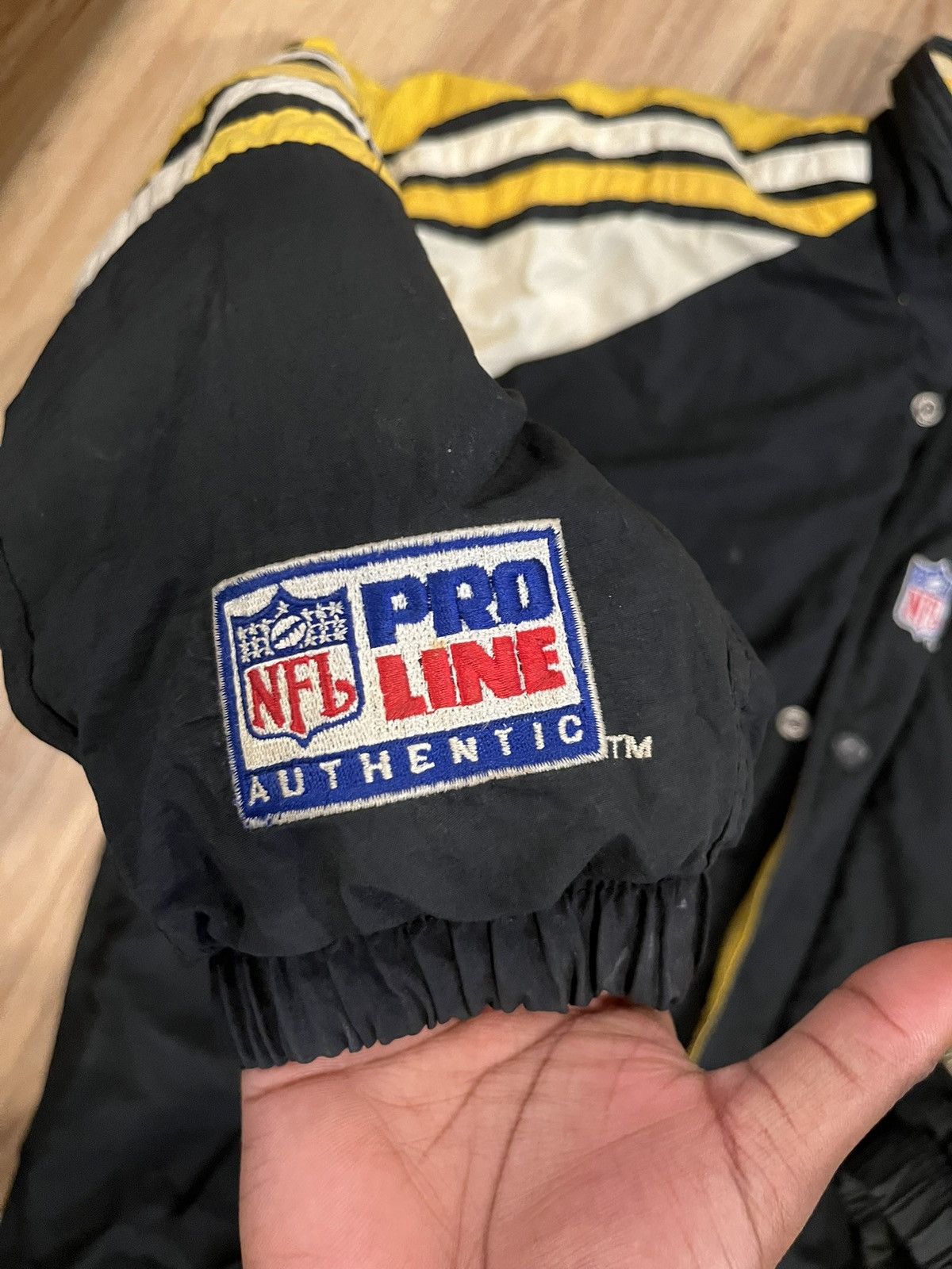 Starter Vintage Pittsburg Steelers Start Jacket Size US L / EU 52-54 / 3 - 3 Thumbnail